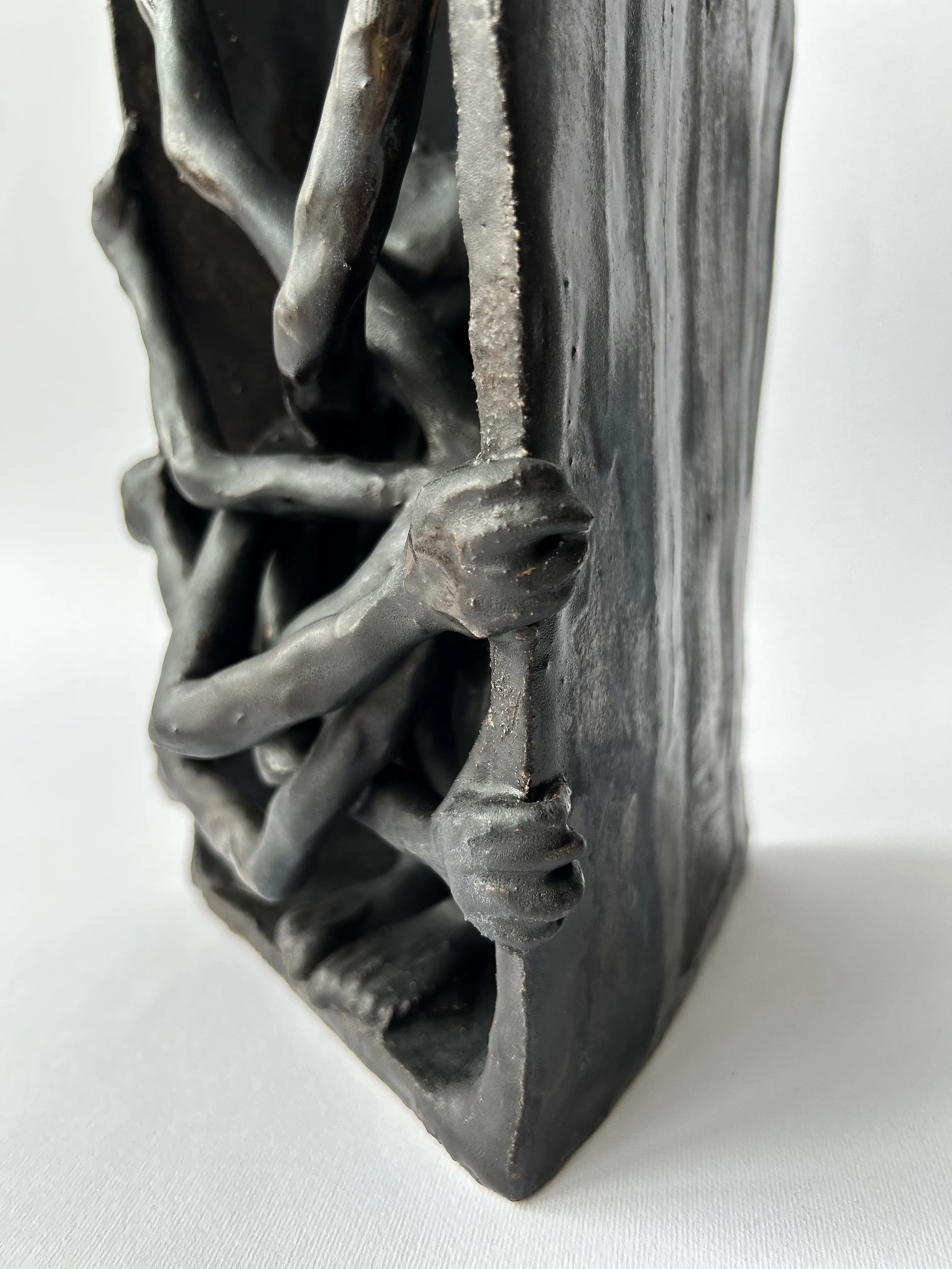 Image of Замкнутість by VITALIY KRASUTSKIY, size: 40х15х15 см, made of ceramics, Sculpture medium, from Lviv, part of the Series 1 series, priced at $250 Photo 3 of 11.