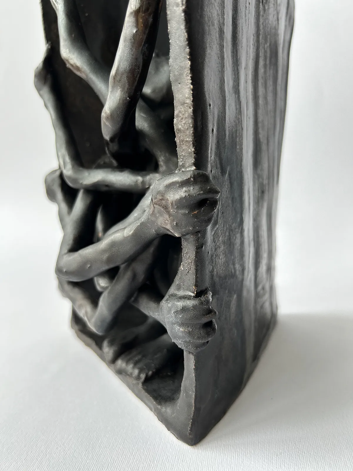 Image of Enclosure by VITALIY KRASUTSKIY, made of ceramics, Sculpture medium, from Lviv, part of the Series 1 series, priced at €250 Photo 3 of 11.