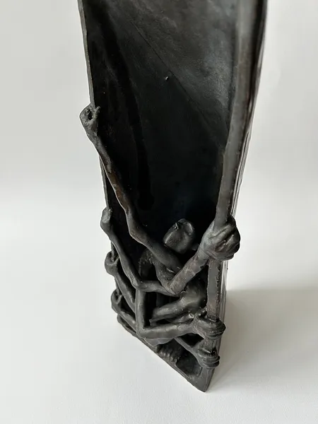 Image of Замкнутість by VITALIY KRASUTSKIY, size: 40х15х15 см, made of ceramics, Sculpture medium, from Lviv, part of the Series 1 series, priced at $250 Photo 8 of 11.