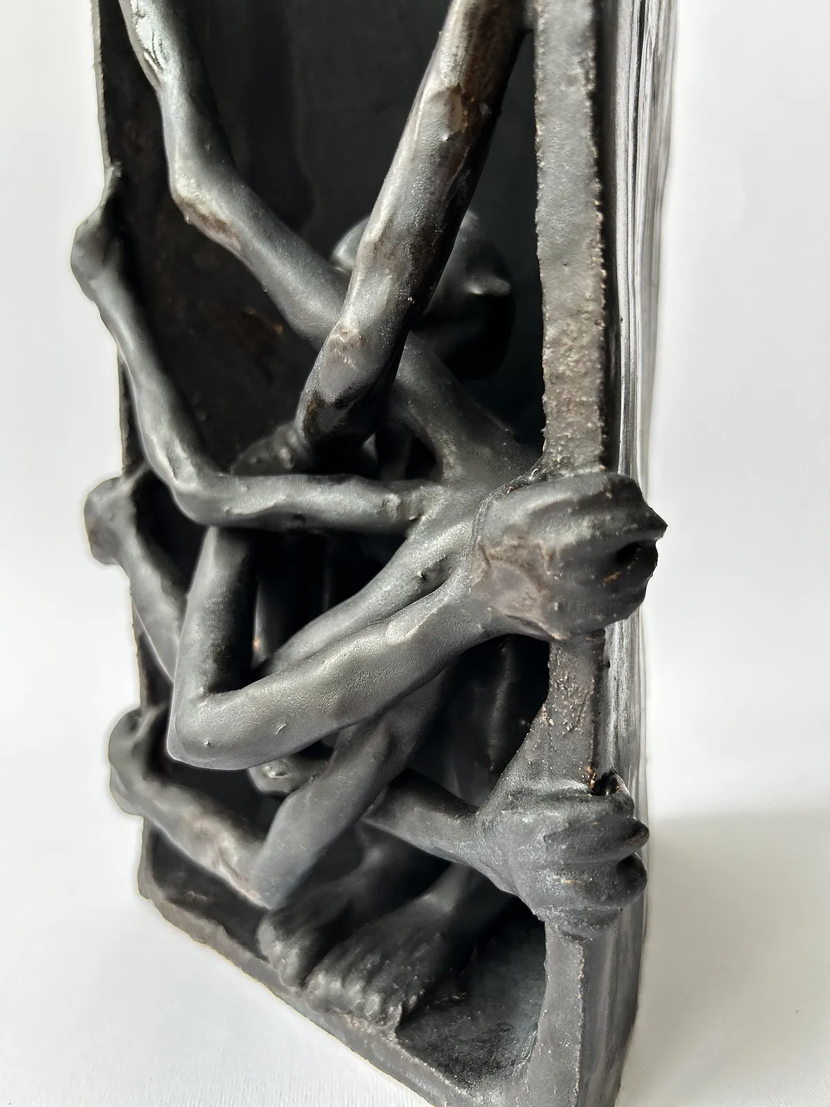 Image of Enclosure by VITALIY KRASUTSKIY, made of ceramics, Sculpture medium, from Lviv, part of the Series 1 series, priced at €250 Photo 10 of 11.