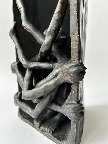 Image of Замкнутість by VITALIY KRASUTSKIY, size: 40х15х15 см, made of ceramics, Sculpture medium, from Lviv, part of the Series 1 series, priced at $250 Photo 10 of 11.