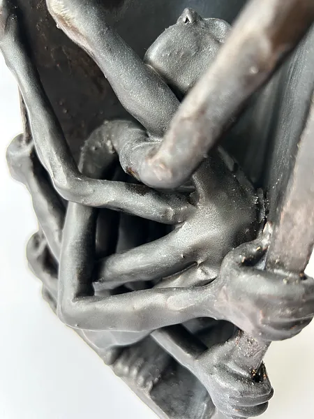 Image of Замкнутість by VITALIY KRASUTSKIY, size: 40х15х15 см, made of ceramics, Sculpture medium, from Lviv, part of the Series 1 series, priced at $250 Photo 11 of 11.