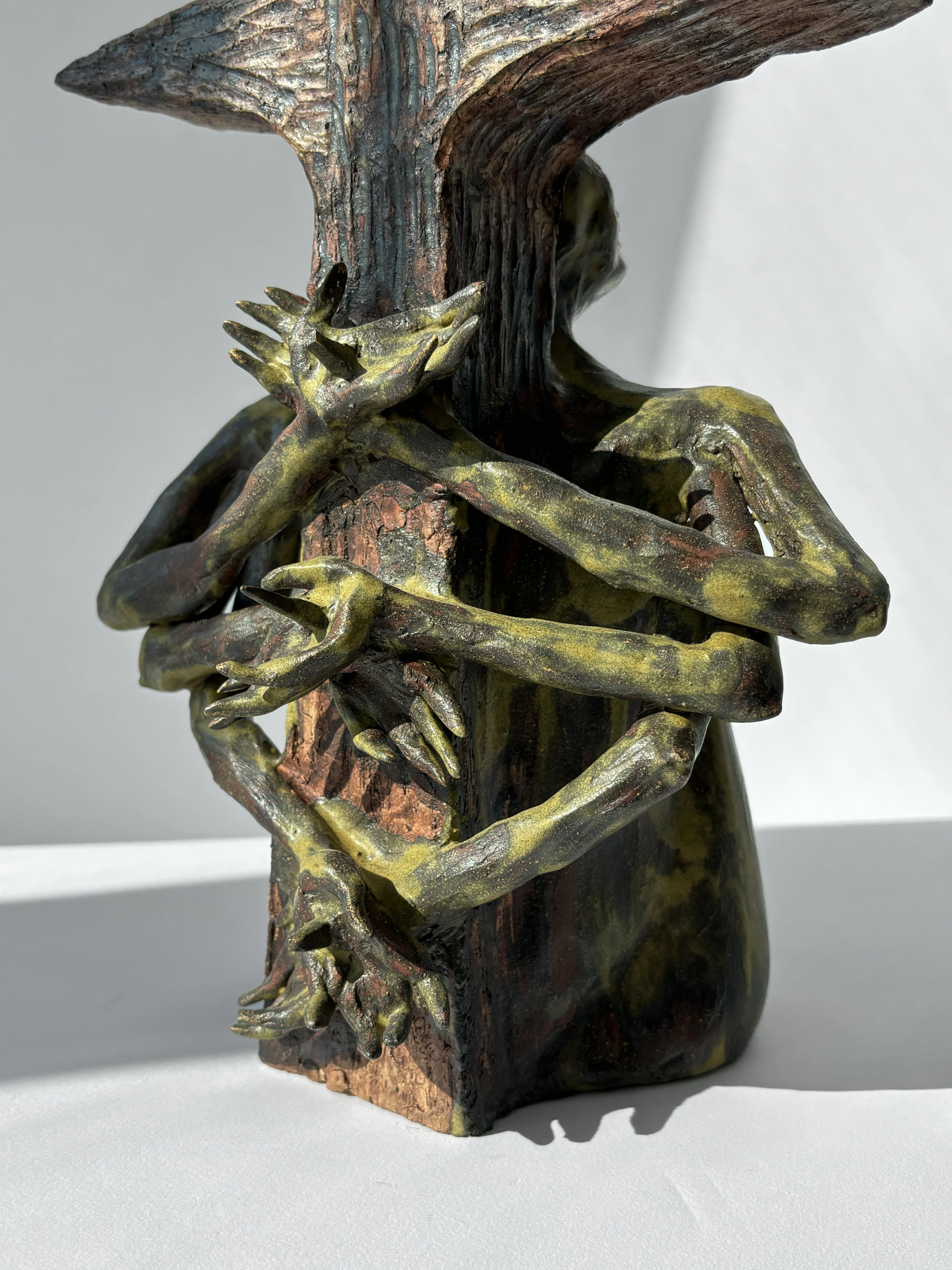 Image of My Cross by VITALIY KRASUTSKIY, made of ceramics, Sculpture medium, from Lviv, part of the Series 1 series Photo 4 of 7.