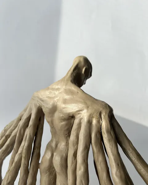 Image of Баланс by VITALIY KRASUTSKIY, size: 44х32х8 см, made of ceramics, Sculpture medium, from Lviv, part of the Series 1 series Photo 3 of 9.