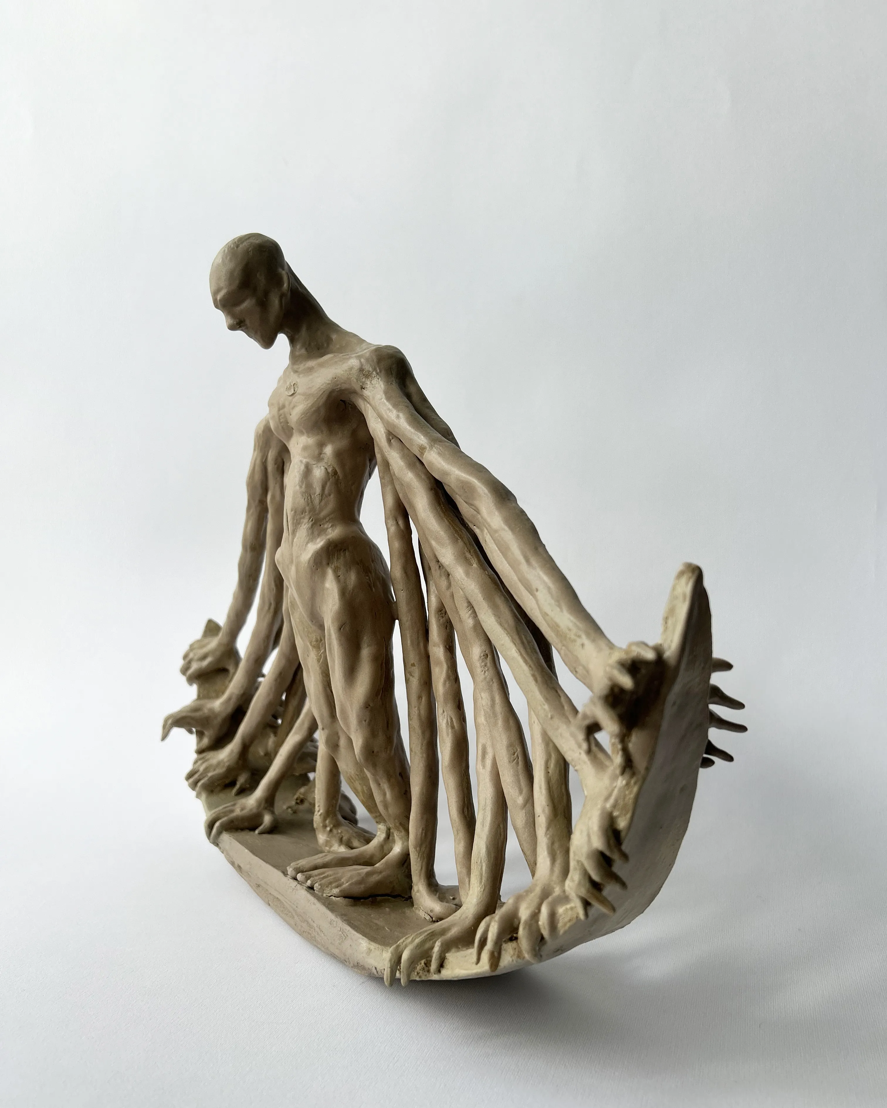 Image of Balance by VITALIY KRASUTSKIY, made of ceramics, Sculpture medium, from Lviv, part of the Series 1 series Photo 5 of 9.
