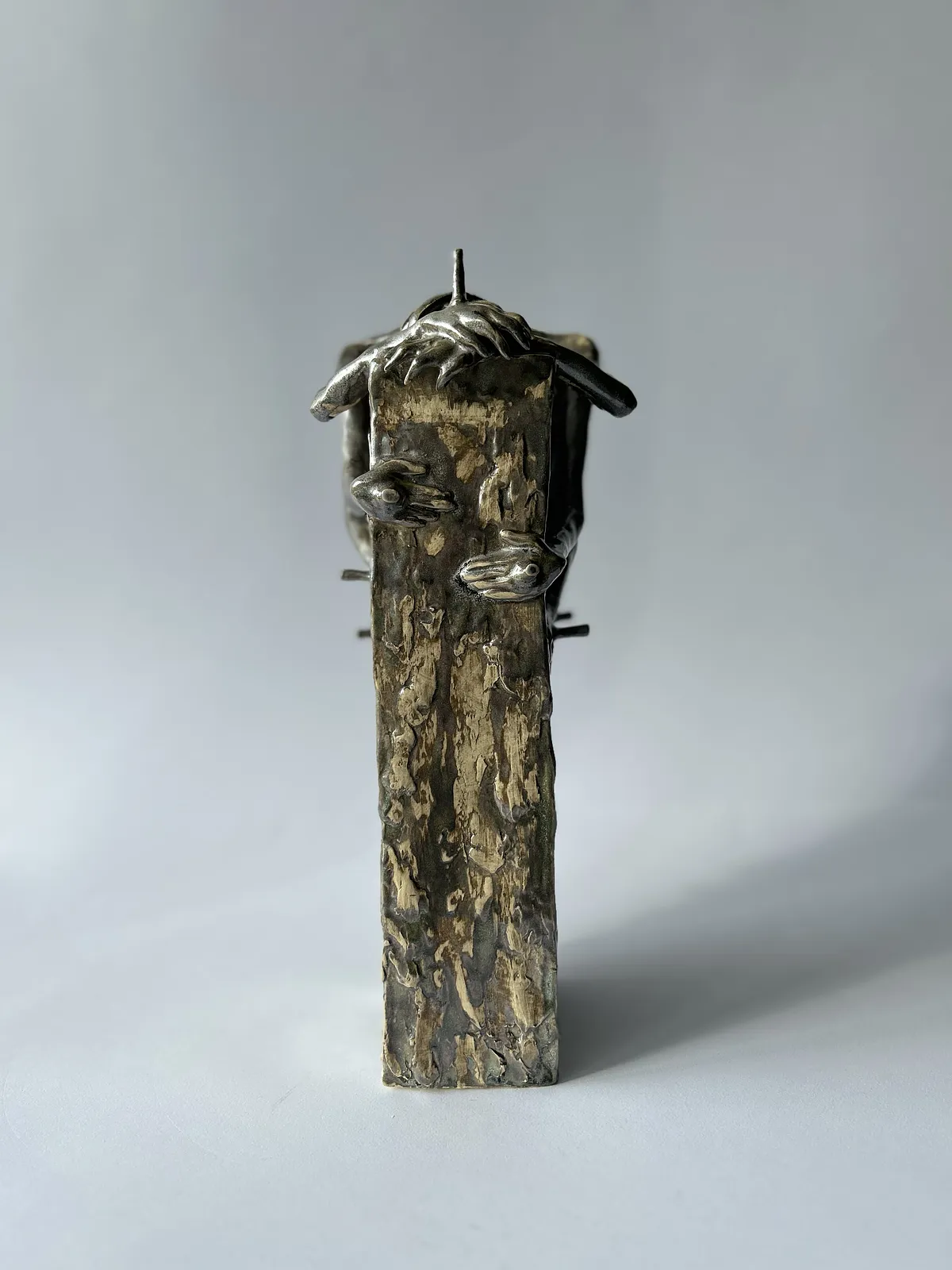 Image of Fixation by VITALIY KRASUTSKIY, made of ceramics, Sculpture medium, from Lviv, part of the Series 1 series, priced at €600 Photo 3 of 5.
