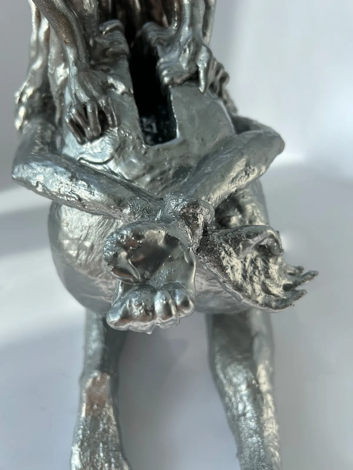 Image of First day by VITALIY KRASUTSKIY, made of ceramics, Sculpture medium, from Lviv, part of the Series 1 series Photo 6 of 6.