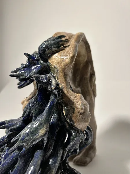 Image of Думки by VITALIY KRASUTSKIY, size: 20х15х15, Sculpture medium, part of the Series 1 series Photo 5 of 5.