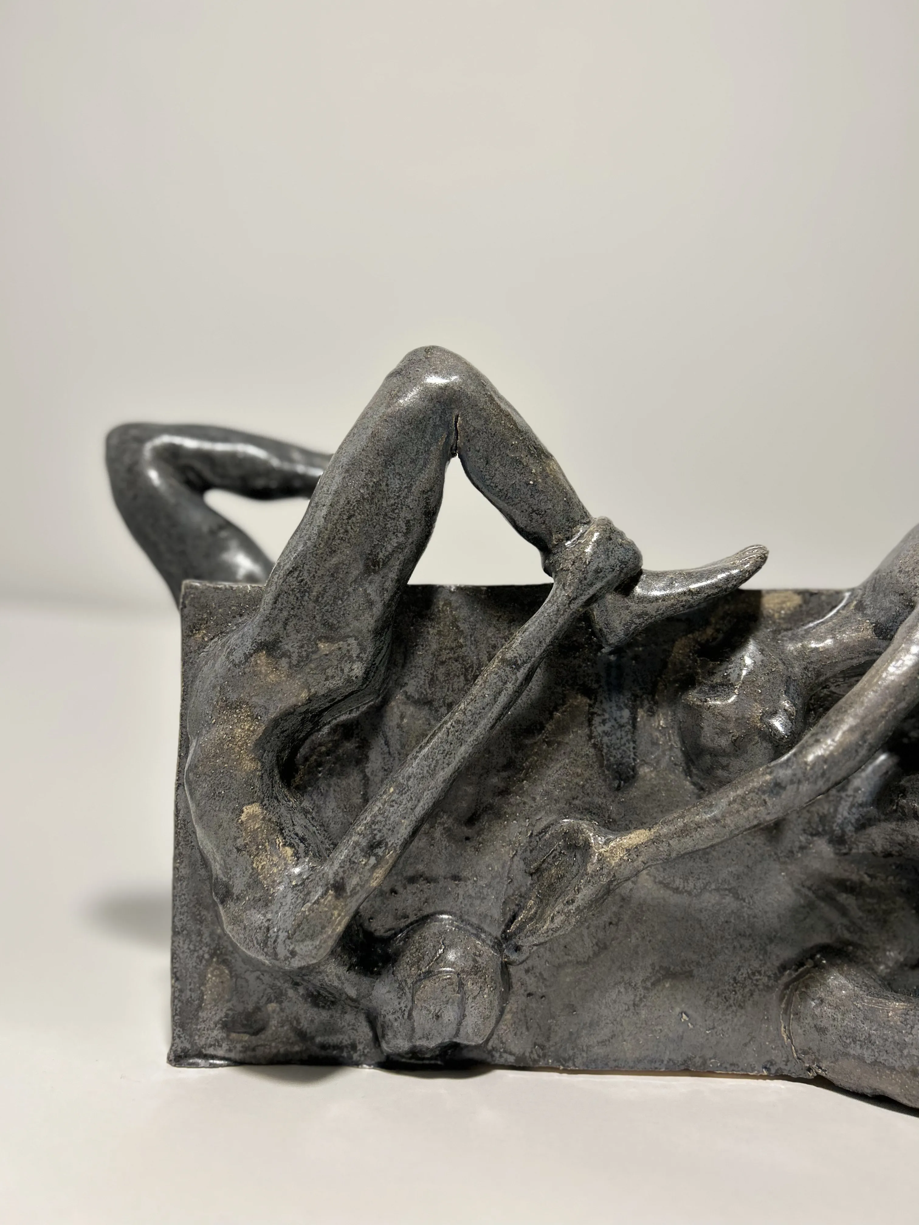 Image of Wall of Emotions by VITALIY KRASUTSKIY, size: 50х23х10см, made of Chamotte clay, glazes, Sculpture medium, from Lviv, part of the Series 1 series Photo 6 of 12.