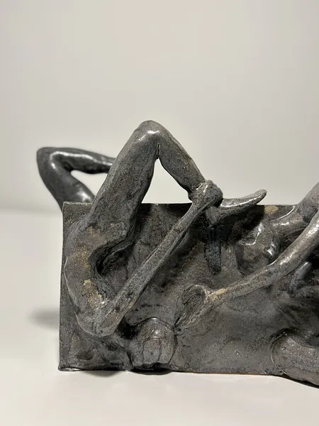 Image of Wall of Emotions by VITALIY KRASUTSKIY, size: 50х23х10см, made of Chamotte clay, glazes, Sculpture medium, from Lviv, part of the Series 1 series Photo 6 of 12.