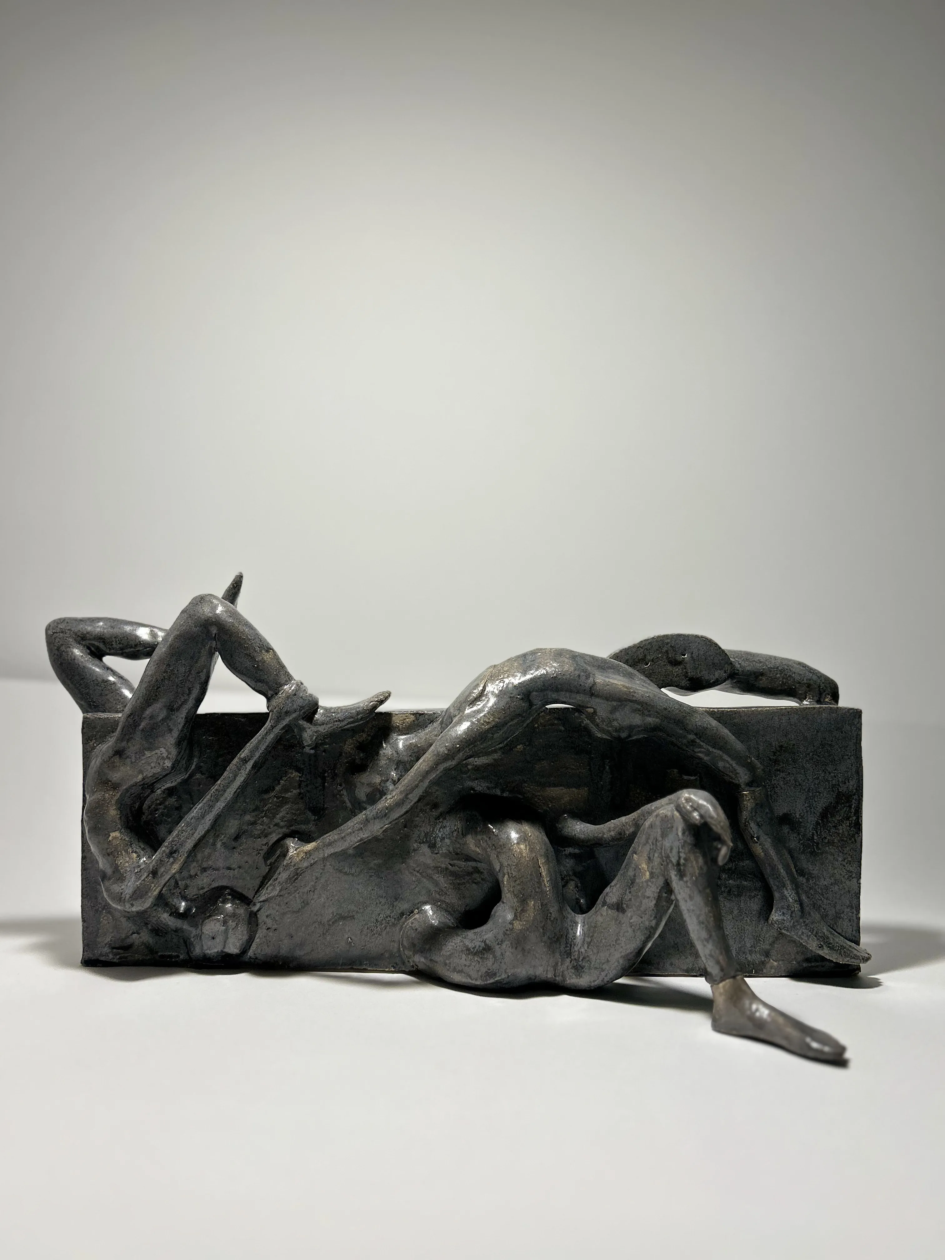 Image of Wall of Emotions by VITALIY KRASUTSKIY, size: 50х23х10см, made of Chamotte clay, glazes, Sculpture medium, from Lviv, part of the Series 1 series Photo 8 of 12.