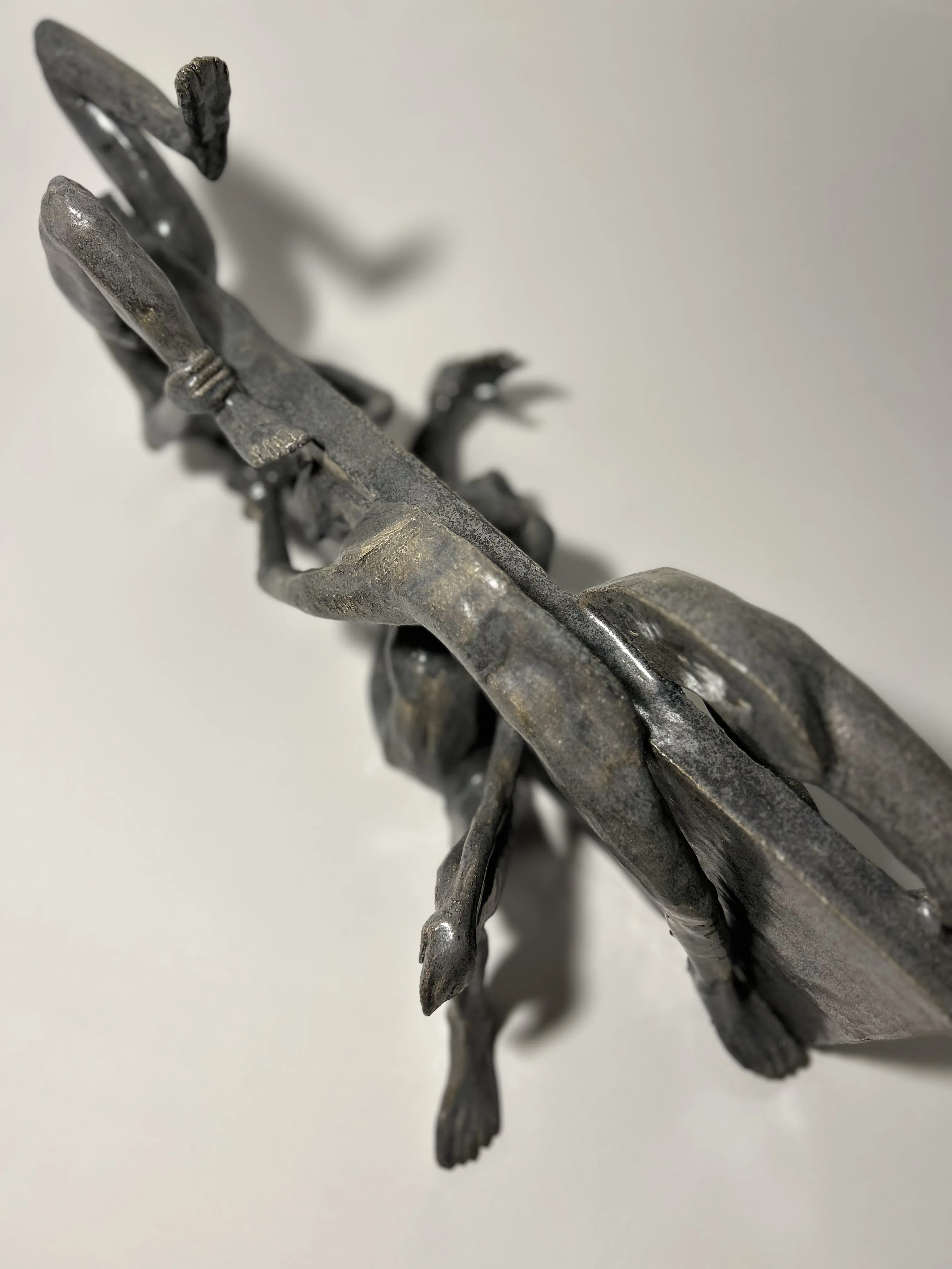 Image of Wall of Emotions by VITALIY KRASUTSKIY, size: 50х23х10см, made of Chamotte clay, glazes, Sculpture medium, from Lviv, part of the Series 1 series Photo 9 of 12.