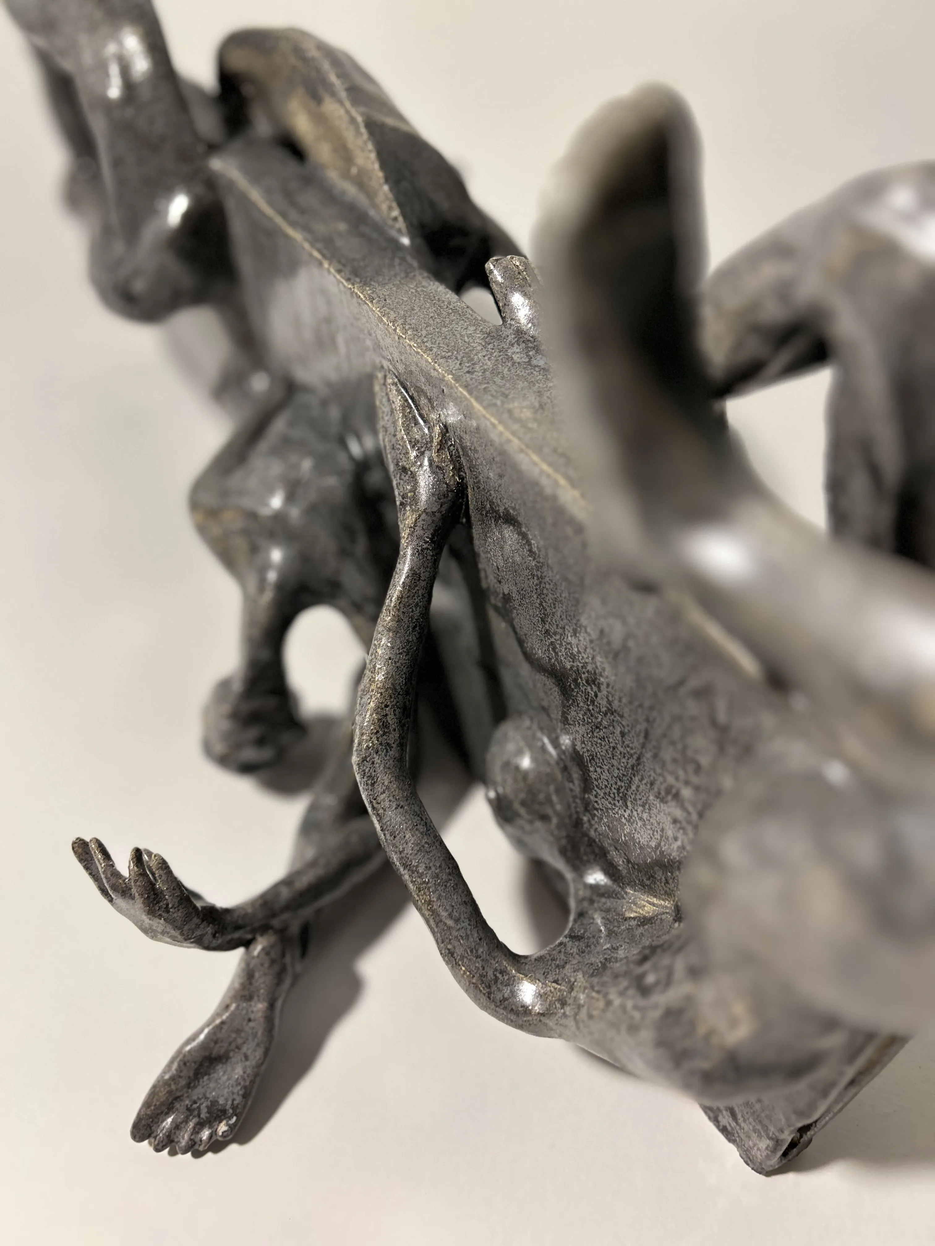 Image of Wall of Emotions by VITALIY KRASUTSKIY, size: 50х23х10см, made of Chamotte clay, glazes, Sculpture medium, from Lviv, part of the Series 1 series Photo 12 of 12.