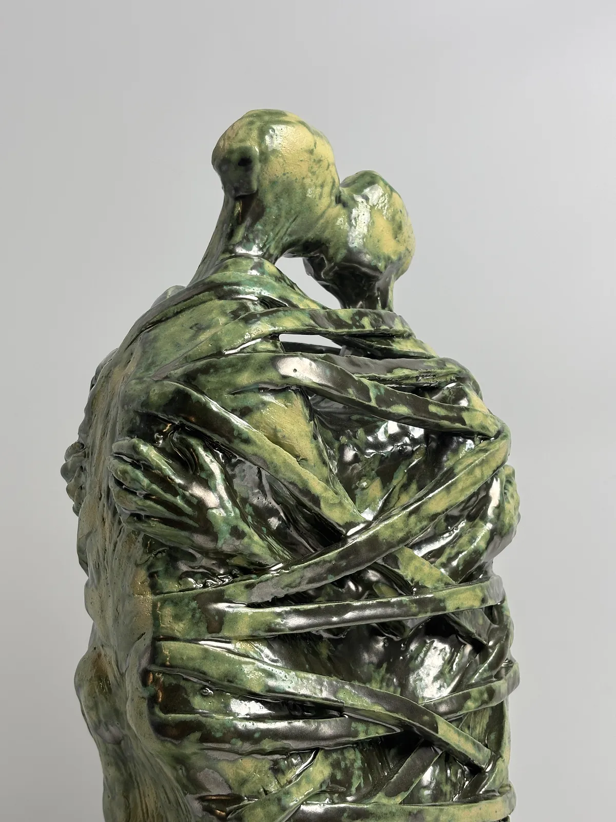 Image of Love by VITALIY KRASUTSKIY, made of Chamotte clay, glazes, Sculpture medium, from Lviv, part of the Series 1 series Photo 9 of 10.