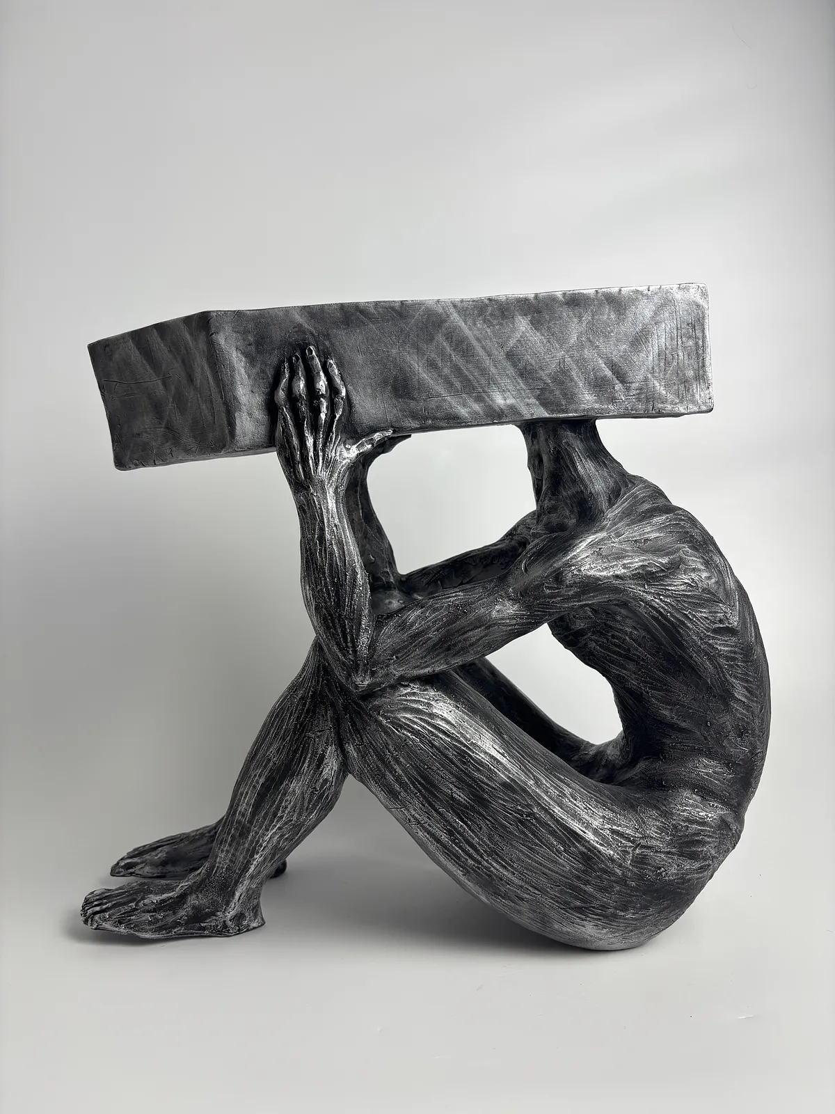 Image of Coffin by VITALIY KRASUTSKIY, made of Chamotte clay, glazes, Sculpture medium, from Lviv, part of the Series 1 series, priced at €1600 Photo 2 of 15.