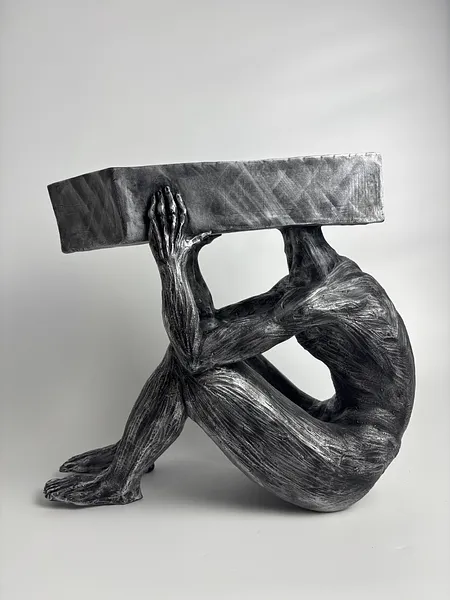 Image of Домовина by VITALIY KRASUTSKIY, size: 42х36х20 см, Sculpture medium, part of the Series 1 series, priced at €1600 Photo 2 of 15.