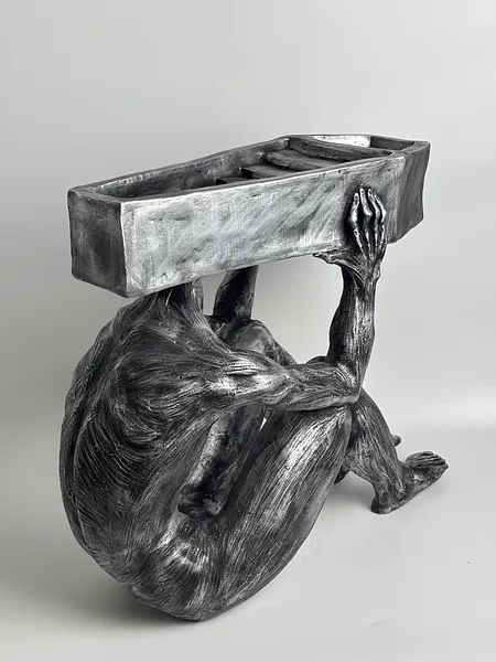 Image of Домовина by VITALIY KRASUTSKIY, size: 42х36х20 см, Sculpture medium, part of the Series 1 series, priced at €1600 Photo 10 of 15.