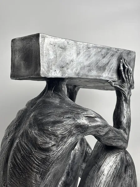 Image of Домовина by VITALIY KRASUTSKIY, size: 42х36х20 см, Sculpture medium, part of the Series 1 series, priced at €1600 Photo 11 of 15.