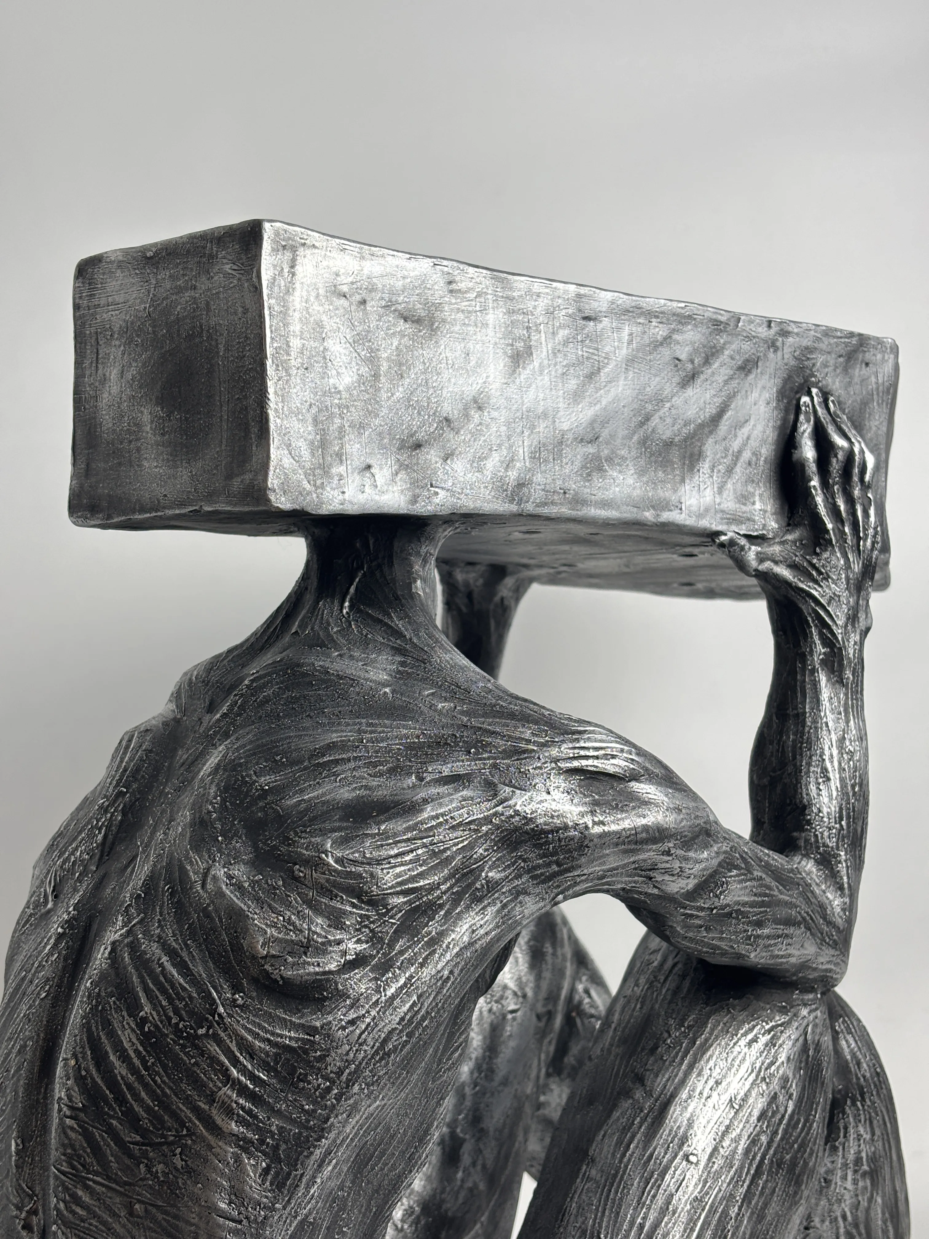 Image of Coffin by VITALIY KRASUTSKIY, made of Chamotte clay, glazes, Sculpture medium, from Lviv, part of the Series 1 series, priced at €2000 (≈ 103,541 грн) Photo 11 of 15.