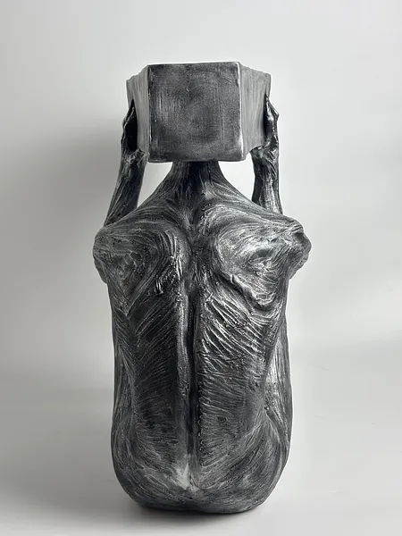 Image of Домовина by VITALIY KRASUTSKIY, size: 42х36х20 см, Sculpture medium, part of the Series 1 series, priced at €1600 Photo 13 of 15.