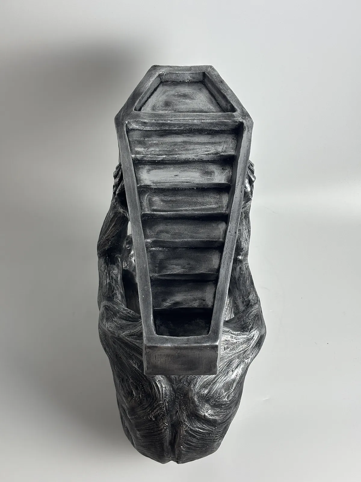 Image of Coffin by VITALIY KRASUTSKIY, made of Chamotte clay, glazes, Sculpture medium, from Lviv, part of the Series 1 series, priced at €1600 Photo 14 of 15.