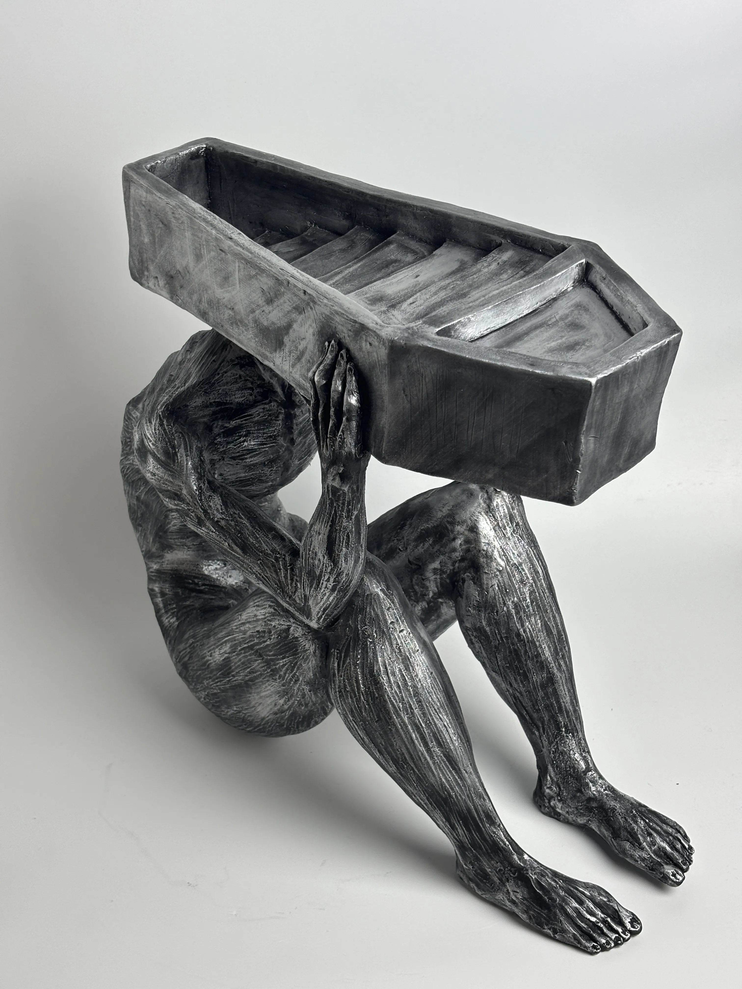 Image of Домовина by VITALIY KRASUTSKIY, size: 42х36х20 см, Sculpture medium, part of the Series 1 series, priced at €1600 Photo 7 of 15.