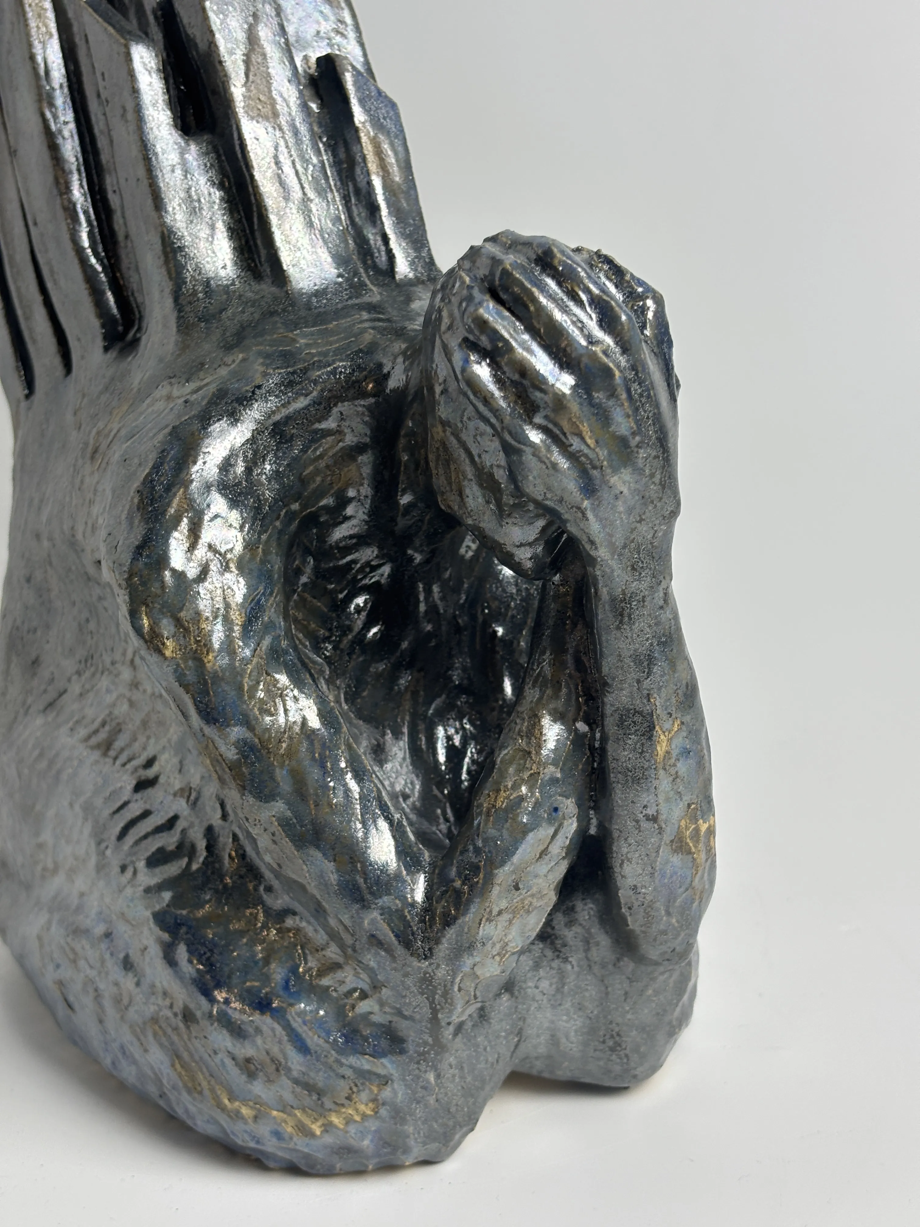 Image of Шипи by VITALIY KRASUTSKIY, size: 38х30х13 см, Sculpture medium, part of the Series 1 series, priced at €600 Photo 7 of 9.