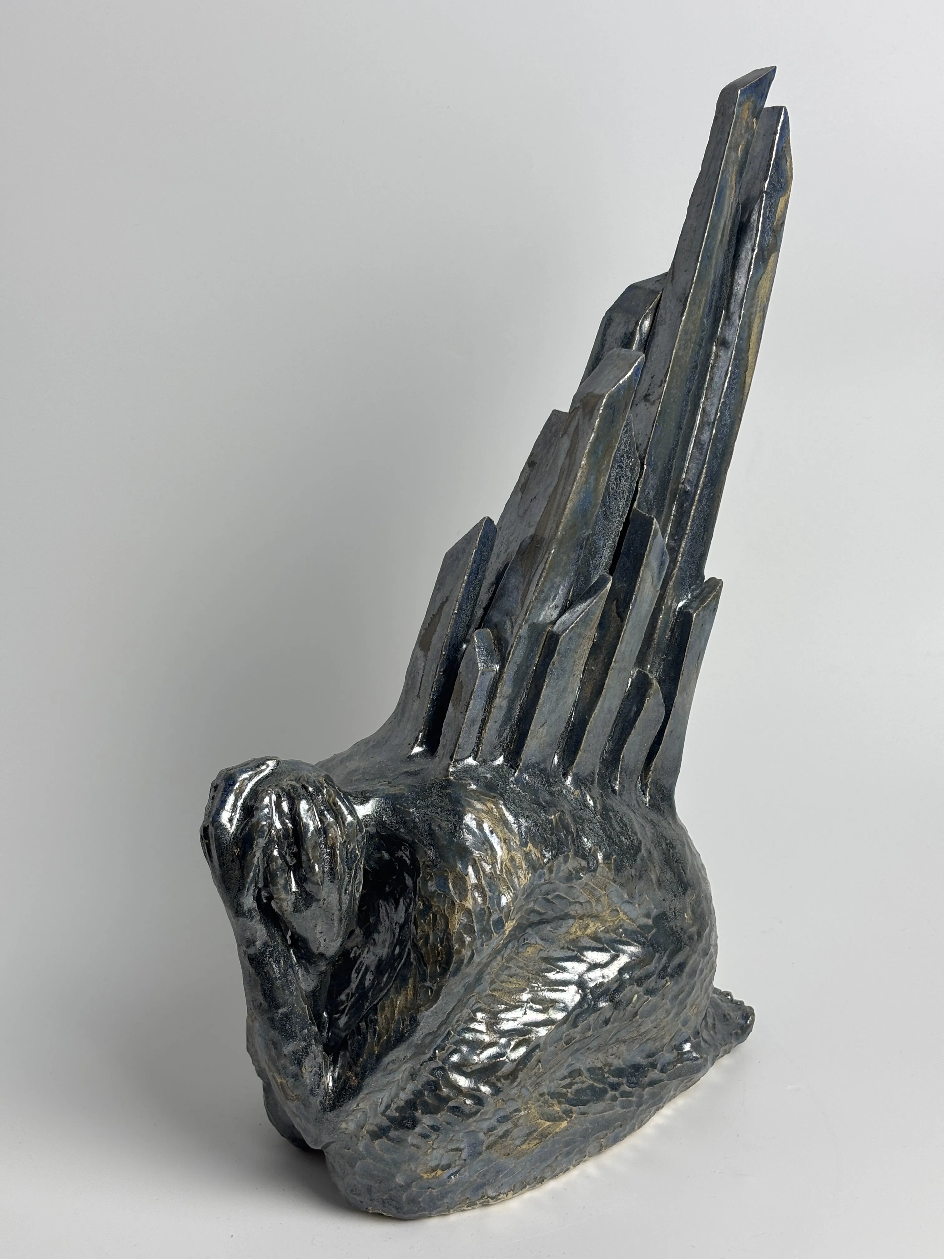 Image of Thorns by VITALIY KRASUTSKIY, made of Chamotte clay, glazes, Sculpture medium, from Lviv, part of the Series 1 series, priced at €1200 (≈ 62,125 грн) Photo 6 of 9.