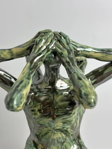 Image of Тиск II by VITALIY KRASUTSKIY, size: 23х23 см, Sculpture medium, part of the Series 1 series, priced at €500 Photo 10 of 11.