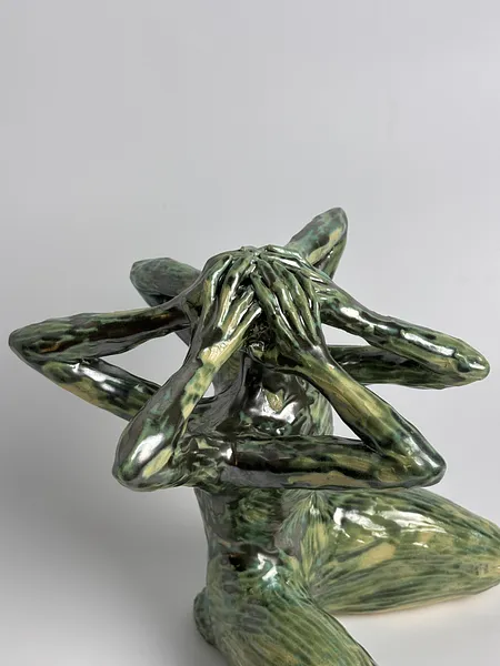 Image of Тиск II by VITALIY KRASUTSKIY, size: 23х23 см, Sculpture medium, part of the Series 1 series, priced at €500 Photo 11 of 11.