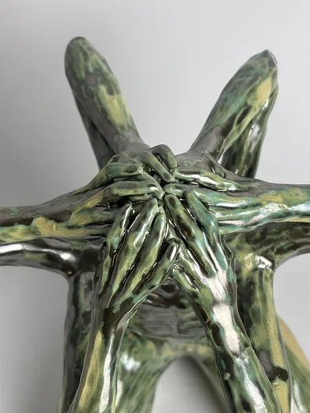 Image of Тиск II by VITALIY KRASUTSKIY, size: 23х23 см, Sculpture medium, part of the Series 1 series, priced at €500 Photo 8 of 11.