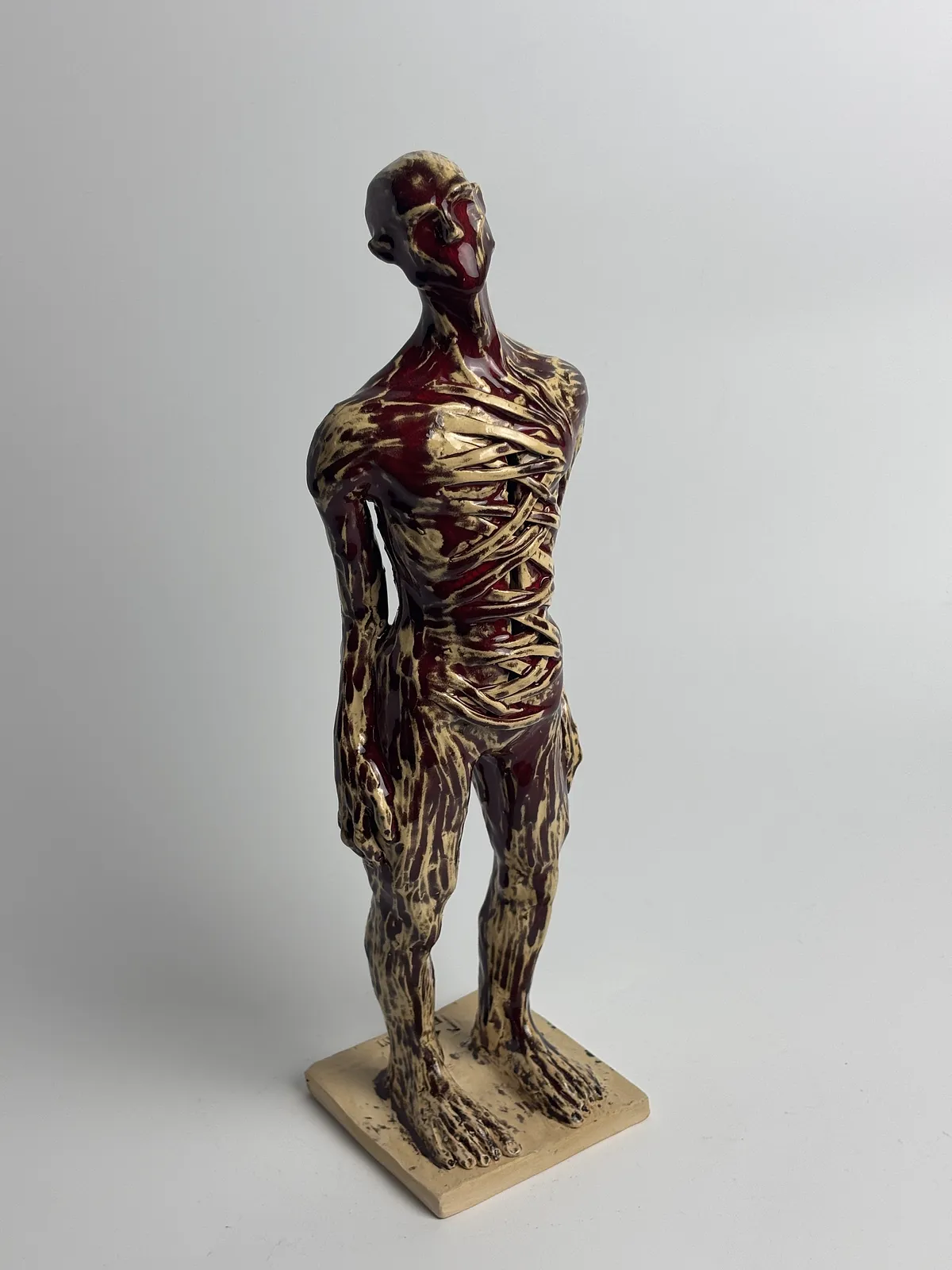 Image of Wound by VITALIY KRASUTSKIY, made of Chamotte clay, glazes, from Lviv, priced at €300 Photo 1 of 12.