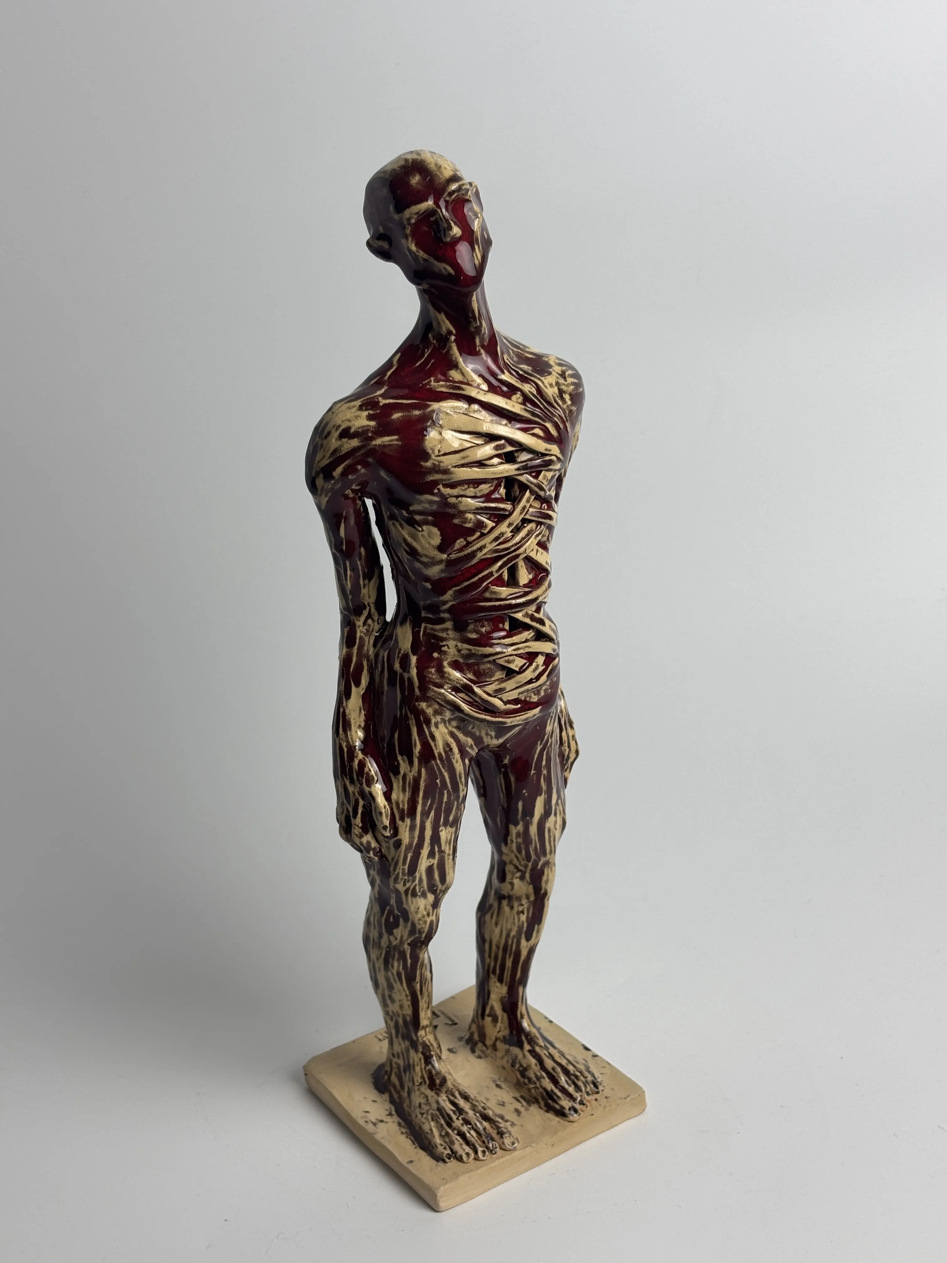 Image of Wound by VITALIY KRASUTSKIY, made of Chamotte clay, glazes, Sculpture medium, from Lviv, priced at €600 (≈ 31,062 грн) Photo 1 of 12.