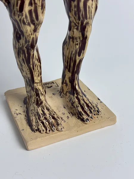 Зображення "Рана" від ВІТАЛІЙ КРАСУЦЬКИЙ, розмір: H=35 cm, матеріали: Шамотна глина, поливи, місто: Львів, ціна: €300 Фото 6 з 12.