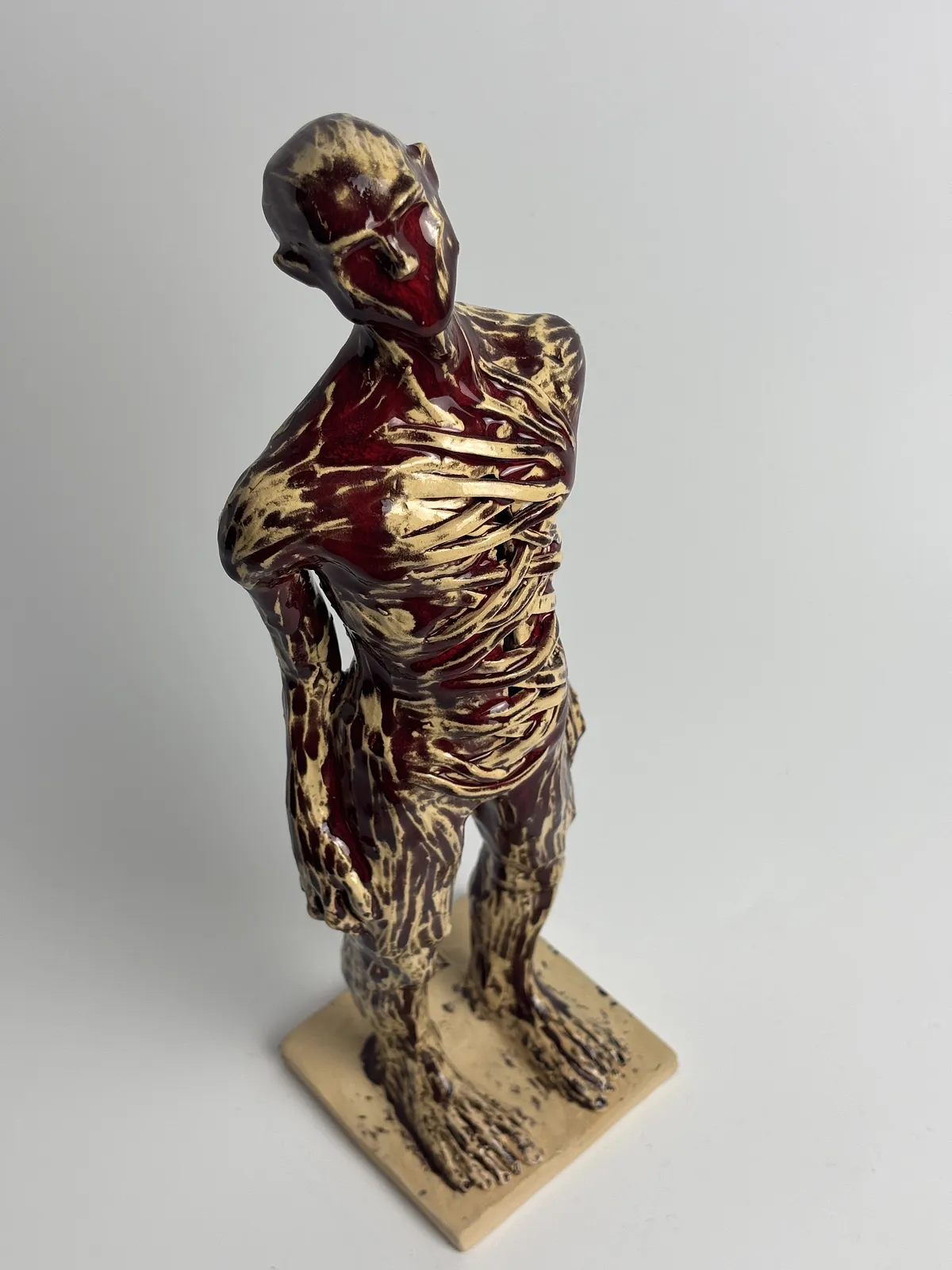 Image of Wound by VITALIY KRASUTSKIY, made of Chamotte clay, glazes, from Lviv, priced at €300 Photo 9 of 12.