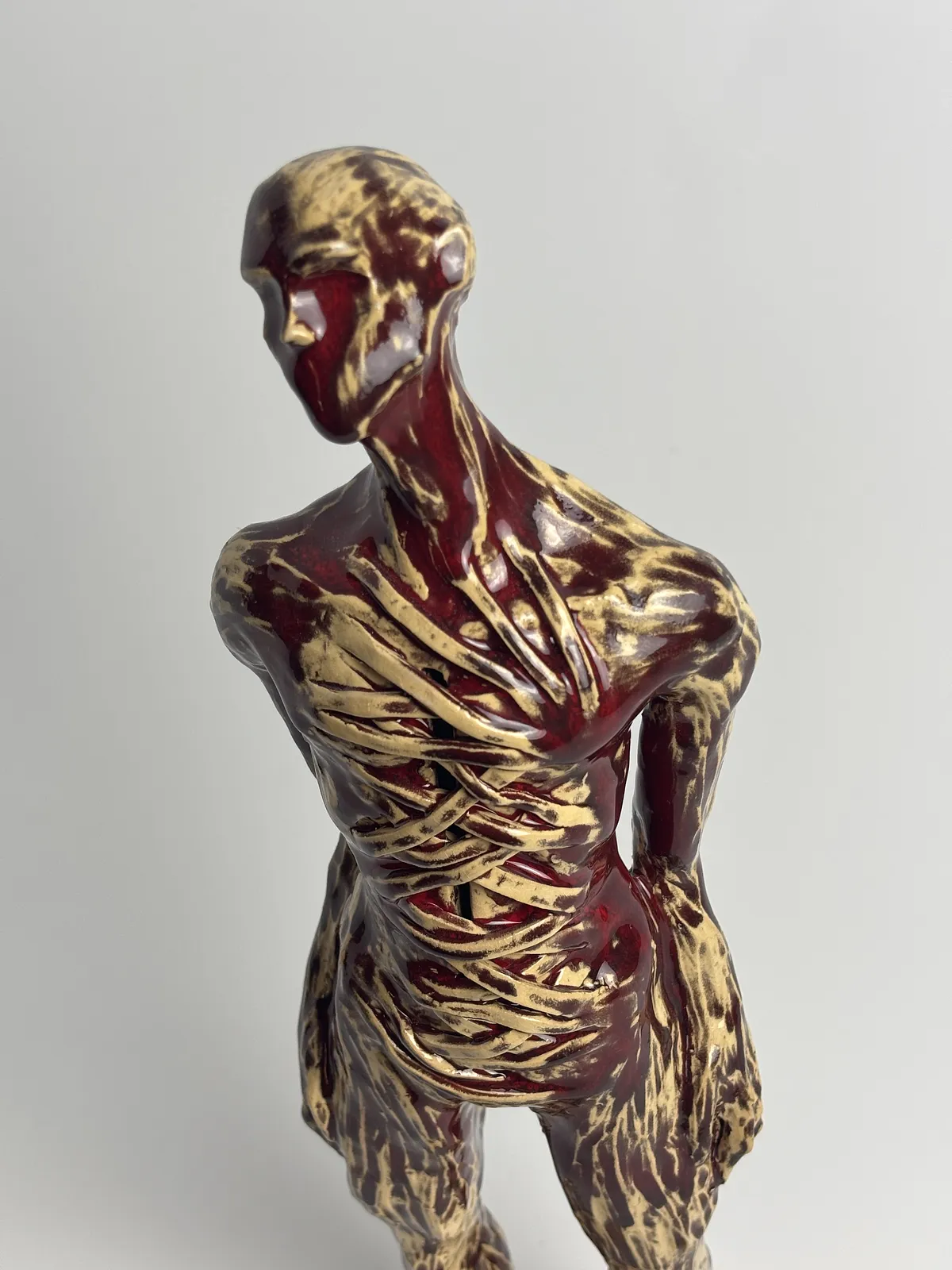 Image of Wound by VITALIY KRASUTSKIY, made of Chamotte clay, glazes, from Lviv, priced at €300 Photo 10 of 12.