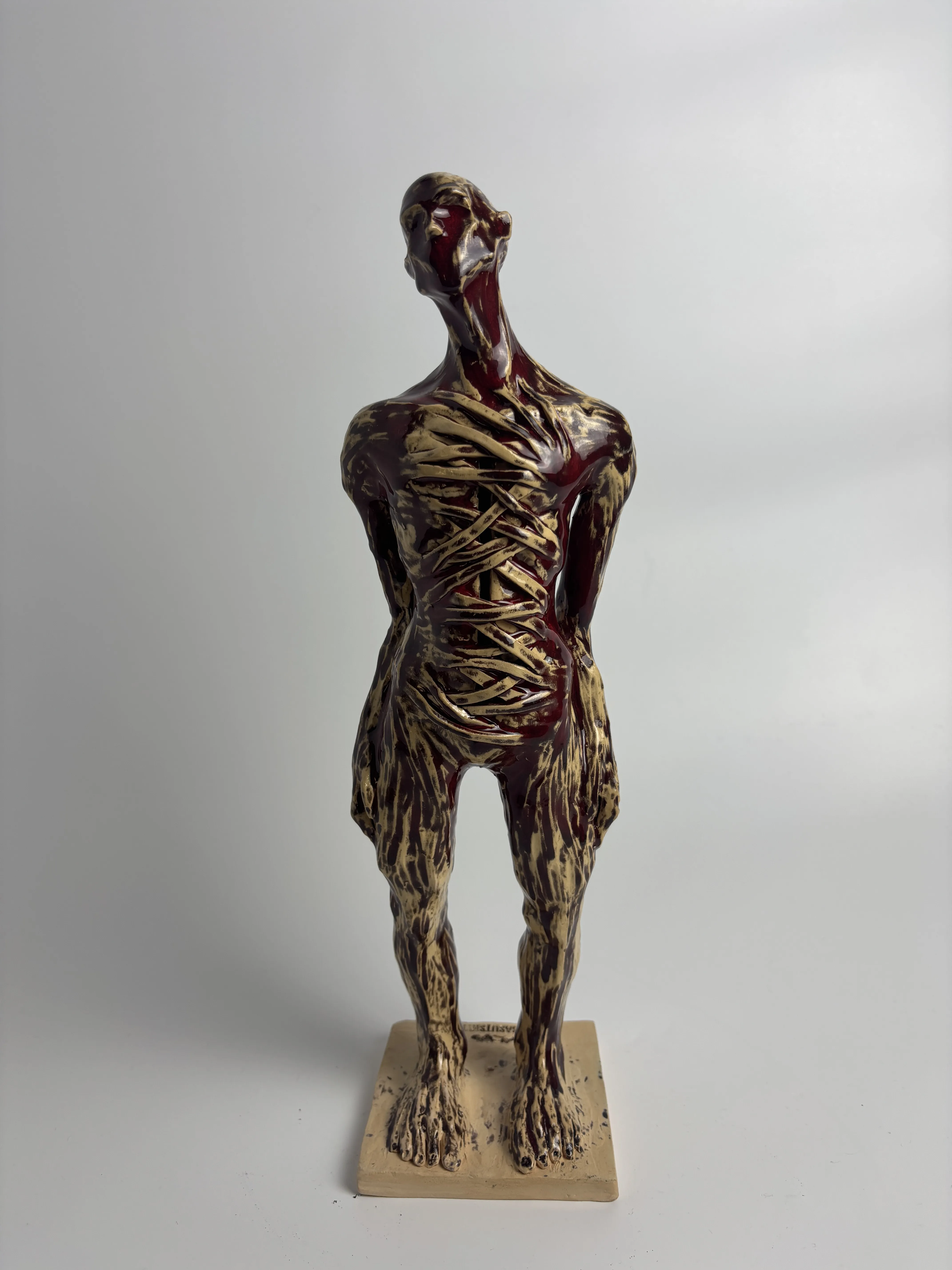 Image of Wound by VITALIY KRASUTSKIY, made of Chamotte clay, glazes, Sculpture medium, from Lviv, priced at €600 (≈ 31,062 грн) Photo 2 of 12.