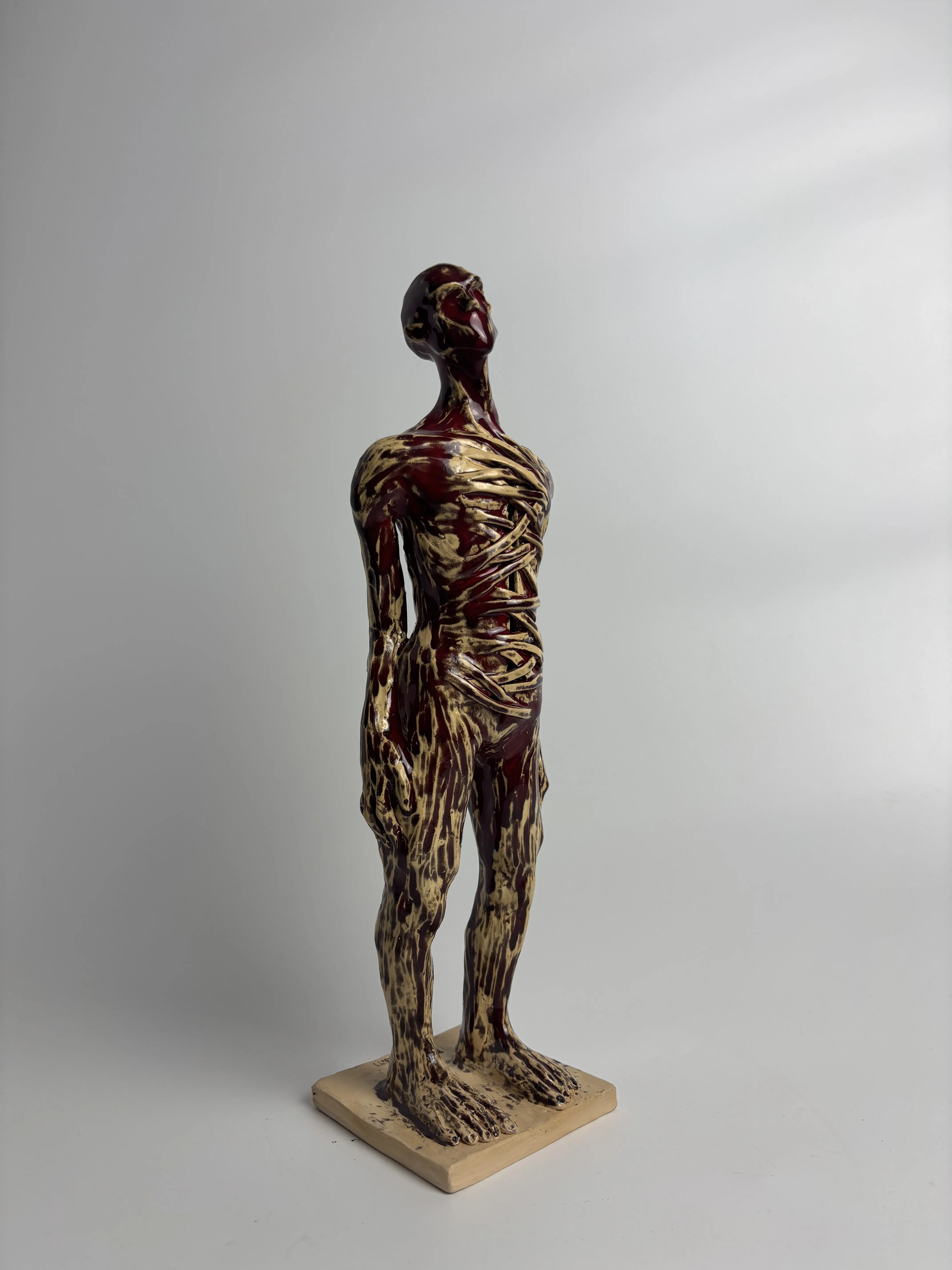 Image of Wound by VITALIY KRASUTSKIY, made of Chamotte clay, glazes, Sculpture medium, from Lviv, priced at €600 (≈ 31,062 грн) Photo 3 of 12.