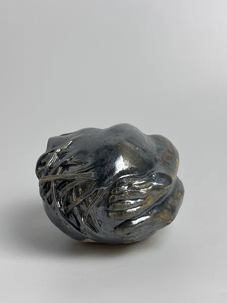 Image of Очі by VITALIY KRASUTSKIY, size: 15х15 см, Sculpture medium, part of the Series 1 series, priced at €200 Photo 3 of 12.