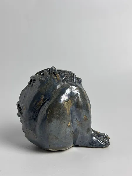 Image of Очі by VITALIY KRASUTSKIY, size: 15х15 см, Sculpture medium, part of the Series 1 series, priced at €200 Photo 9 of 12.