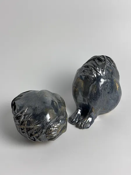 Image of Очі by VITALIY KRASUTSKIY, size: 15х15 см, Sculpture medium, part of the Series 1 series, priced at €200 Photo 11 of 12.