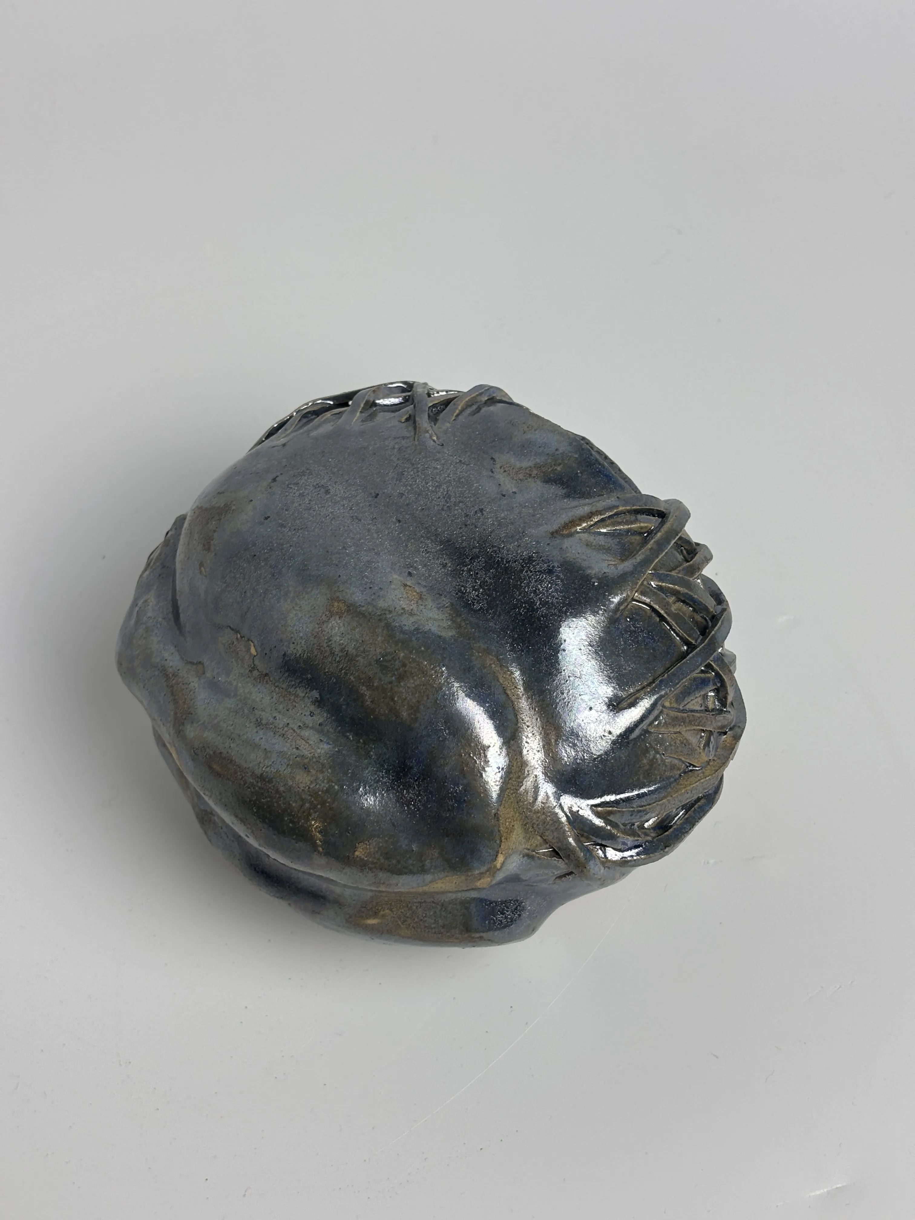 Image of Очі by VITALIY KRASUTSKIY, size: 15х15 см, Sculpture medium, part of the Series 1 series, priced at €200 Photo 5 of 12.