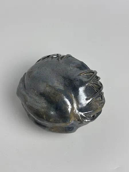 Зображення "Очі" від ВІТАЛІЙ КРАСУЦЬКИЙ, розмір: 15х15 см, матеріали: Шамотна глина, поливи, медіум: Скульптура, місто: Львів, серія: Скульптура, ціна: €200 Фото 5 з 12.