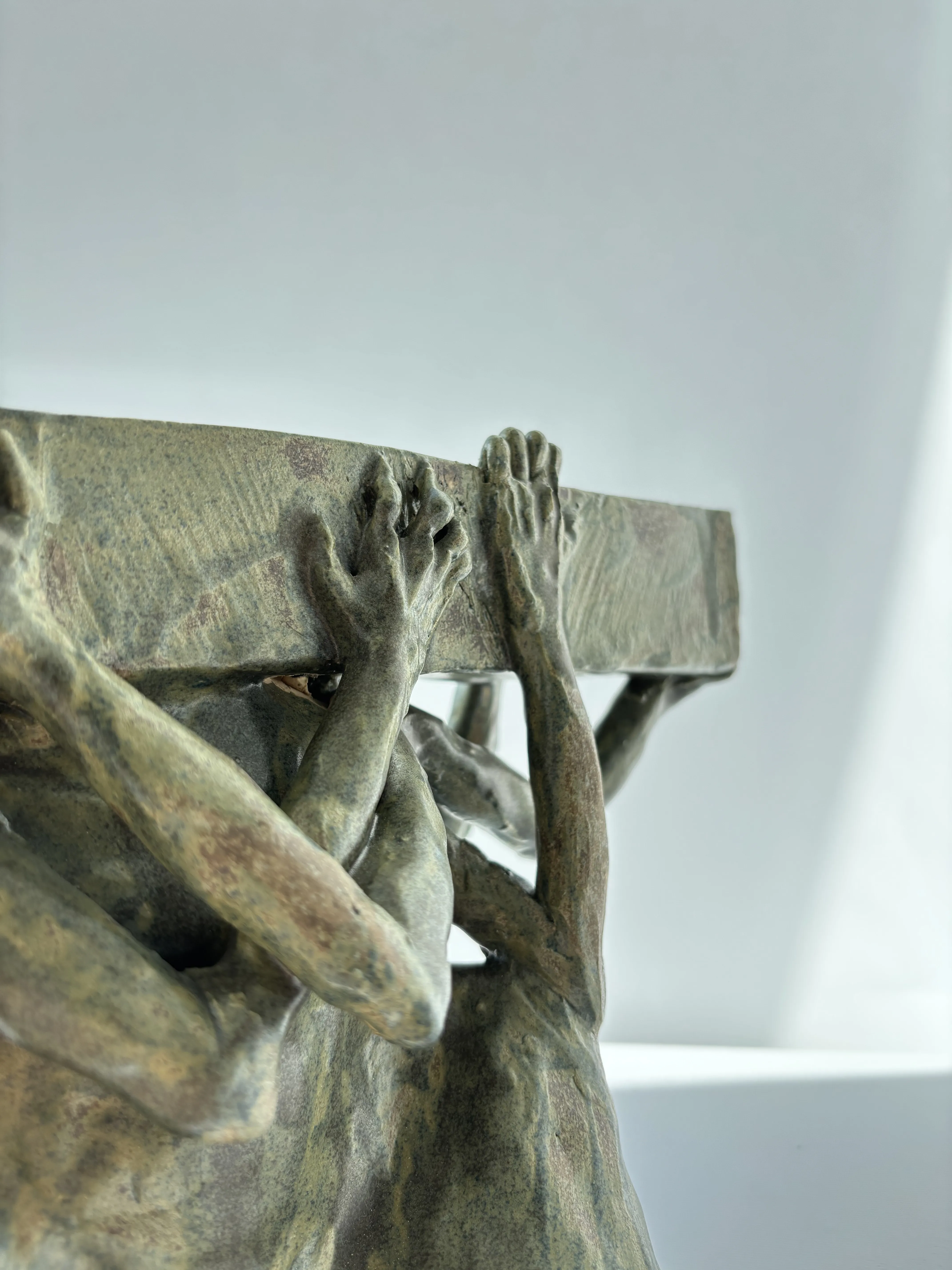 Image of Ноша by VITALIY KRASUTSKIY, size: 33x20x15, Sculpture medium, part of the Series 1 series Photo 11 of 11.