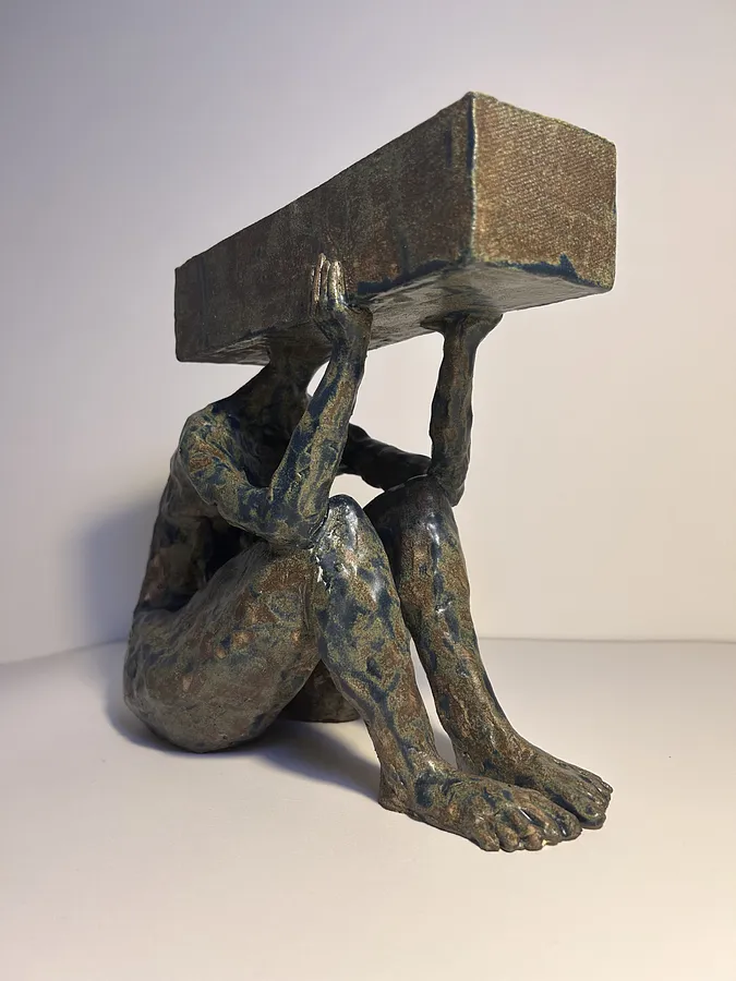 Image of Коробка by VITALIY KRASUTSKIY, size: 35х25х17, Sculpture medium, part of the Series 1 series Photo 1 of 6.