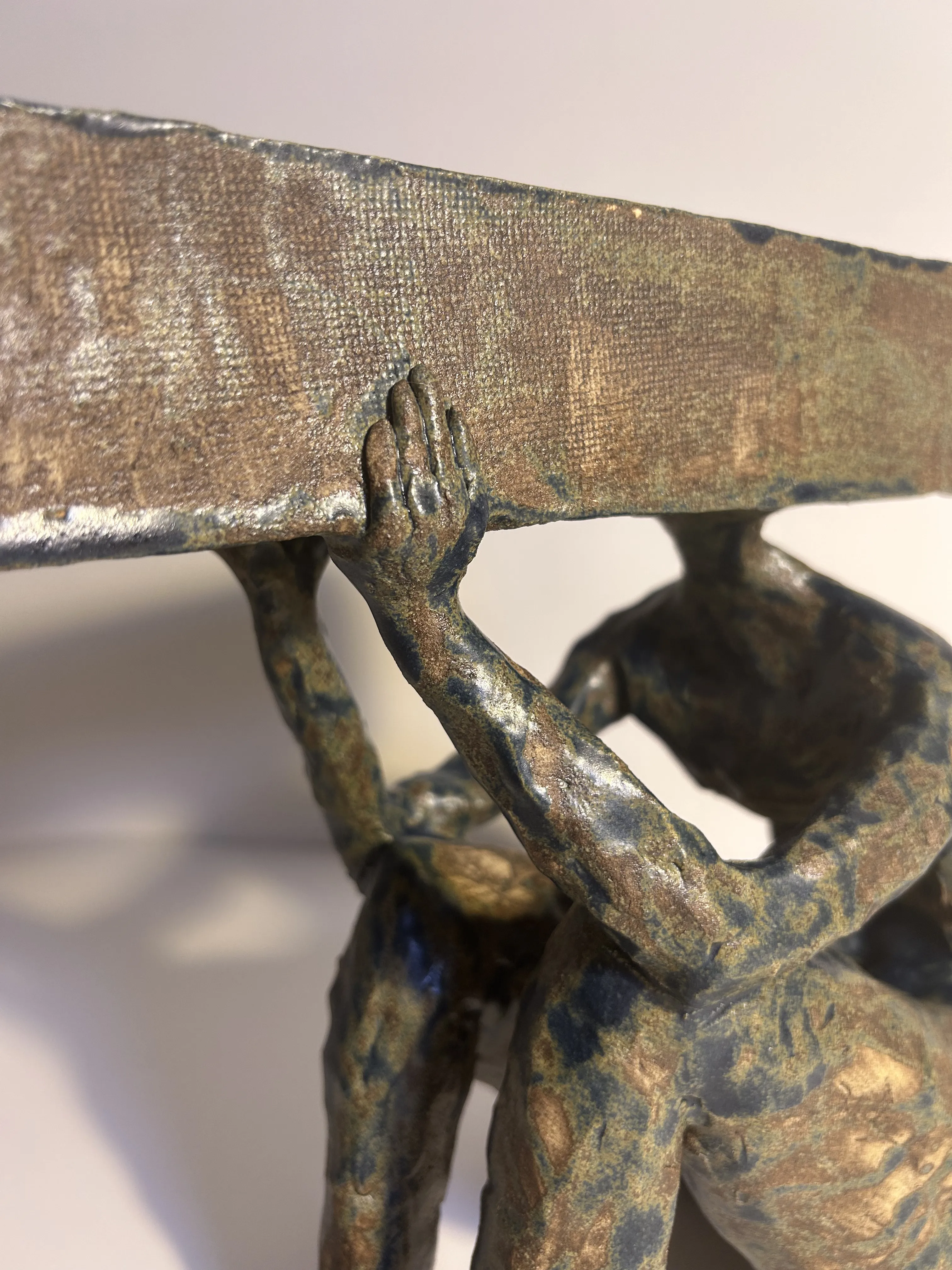 Image of Box by VITALIY KRASUTSKIY, made of Chamotte clay, glazes, Sculpture medium, from Lviv, part of the Series 1 series Photo 4 of 6.