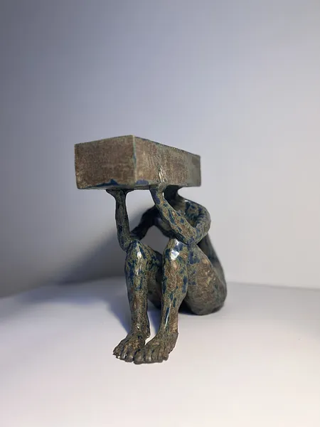 Image of Коробка by VITALIY KRASUTSKIY, size: 35х25х17, Sculpture medium, part of the Series 1 series Photo 6 of 6.