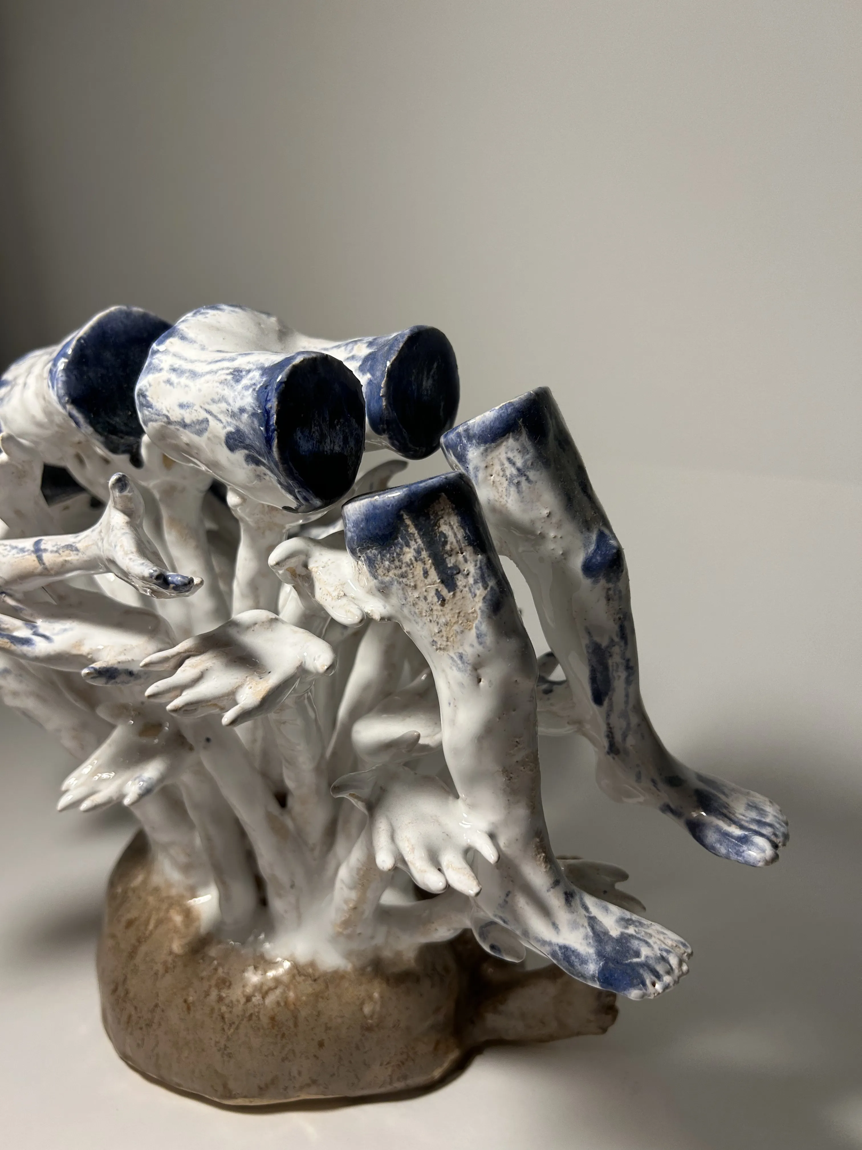 Image of Soul by VITALIY KRASUTSKIY, size: 20х15х15, made of Chamotte clay, glazes, Sculpture medium, from Lviv, part of the Series 1 series Photo 3 of 7.