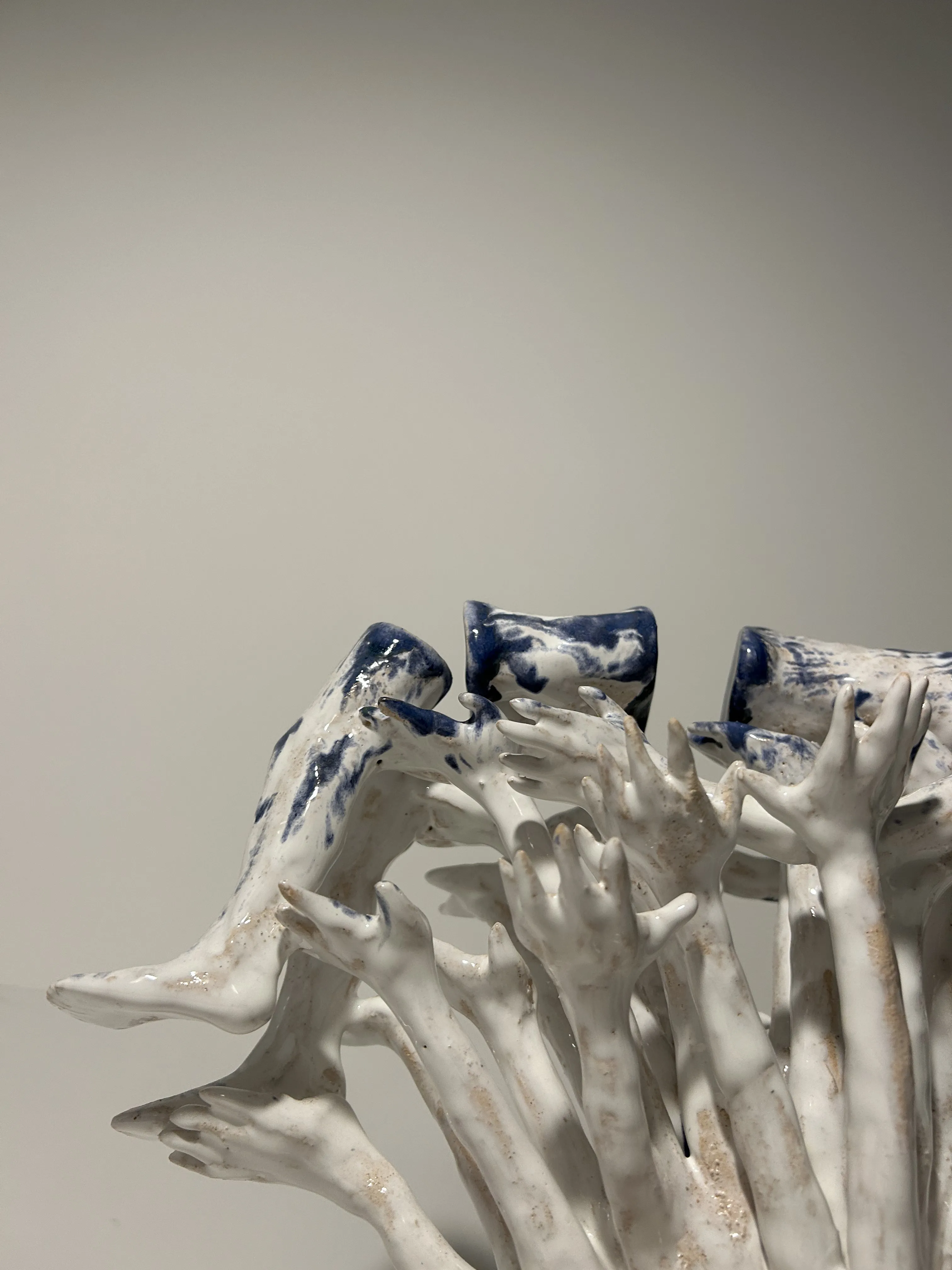 Image of Soul by VITALIY KRASUTSKIY, size: 20х15х15, made of Chamotte clay, glazes, Sculpture medium, from Lviv, part of the Series 1 series Photo 7 of 7.