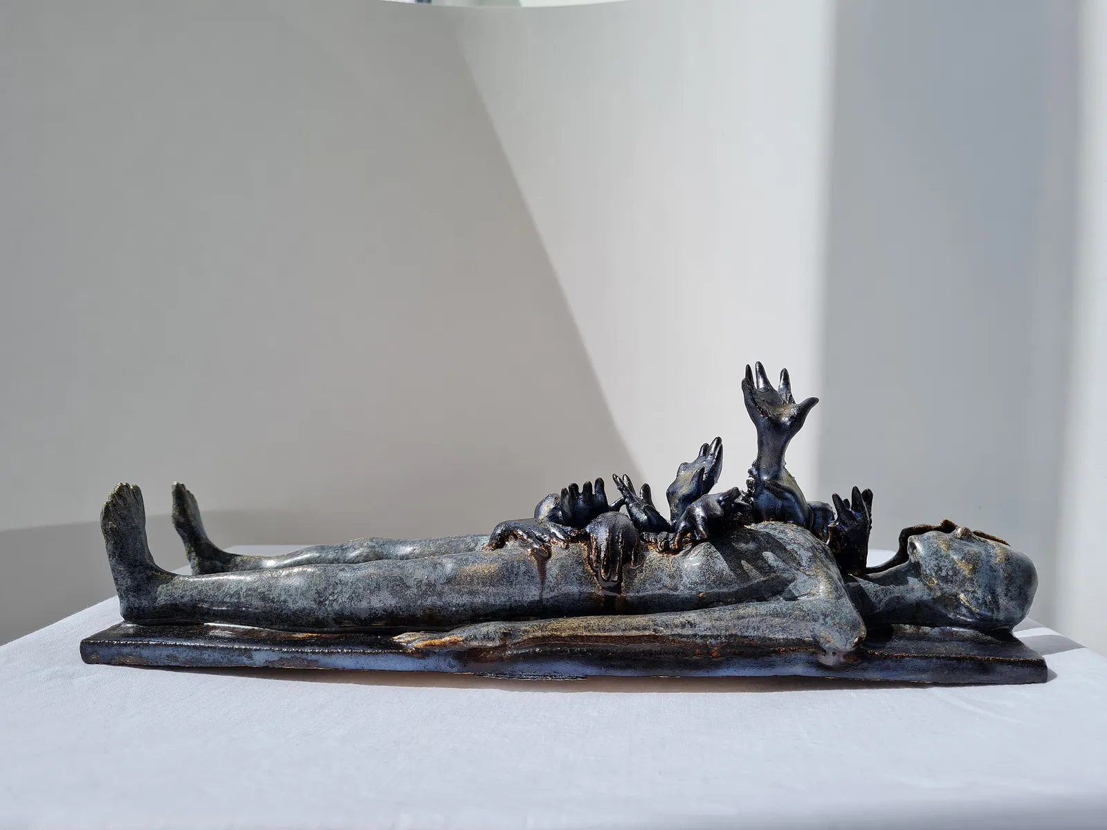 Image of Insomnia by VITALIY KRASUTSKIY, Sculpture medium, from Lviv, part of the Series 1 series Photo 2 of 8.